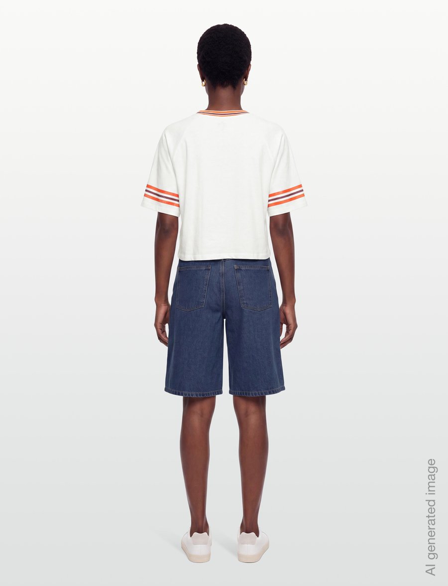 Rip Curl - SURF CULTURE TEE - crop-tops - bone - 4