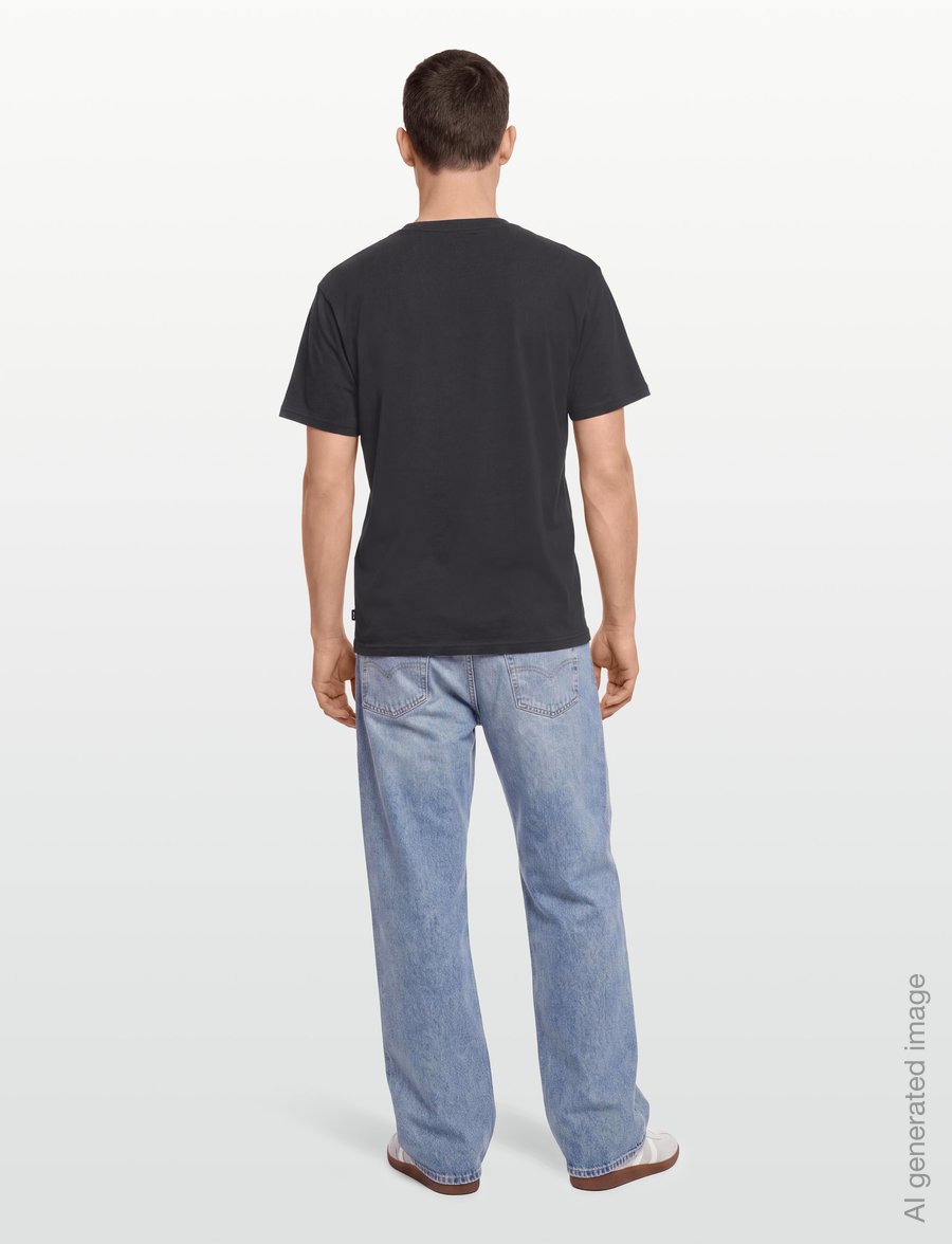 Rip Curl - RIP SCRIPT ICON TEE - t-shirts - washed black - 4