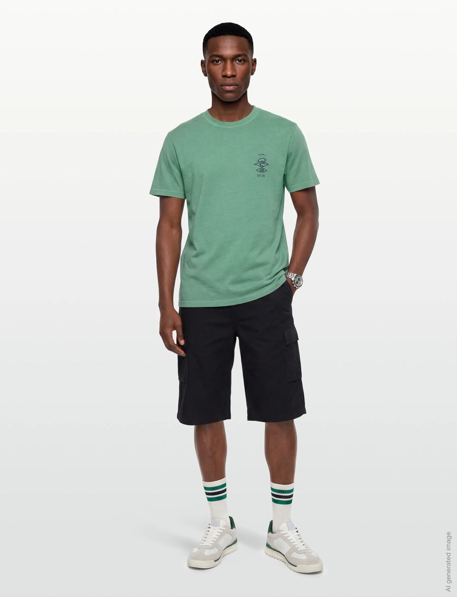 Rip Curl - SEARCH ICON TEE - t-shirts - aloe - 0