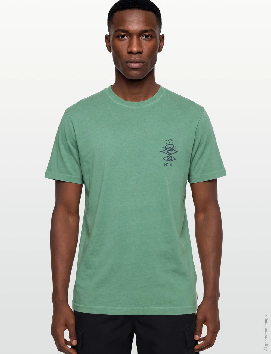 Rip Curl - SEARCH ICON TEE - t-shirts - aloe - 3