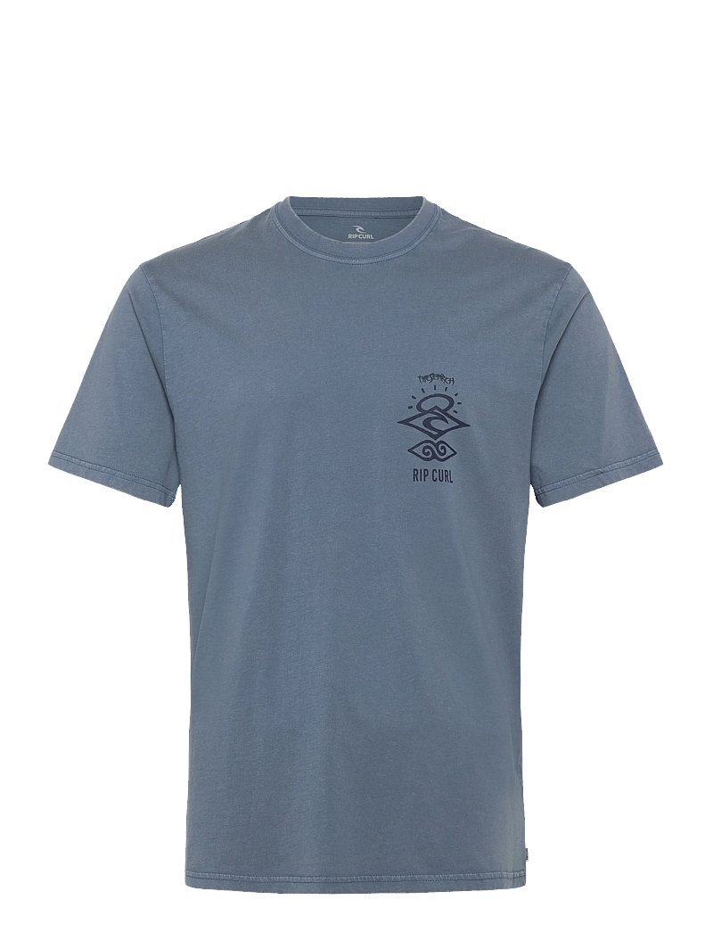 Rip Curl - SEARCH ICON TEE - oberteile & t-shirts - bluefin - 0