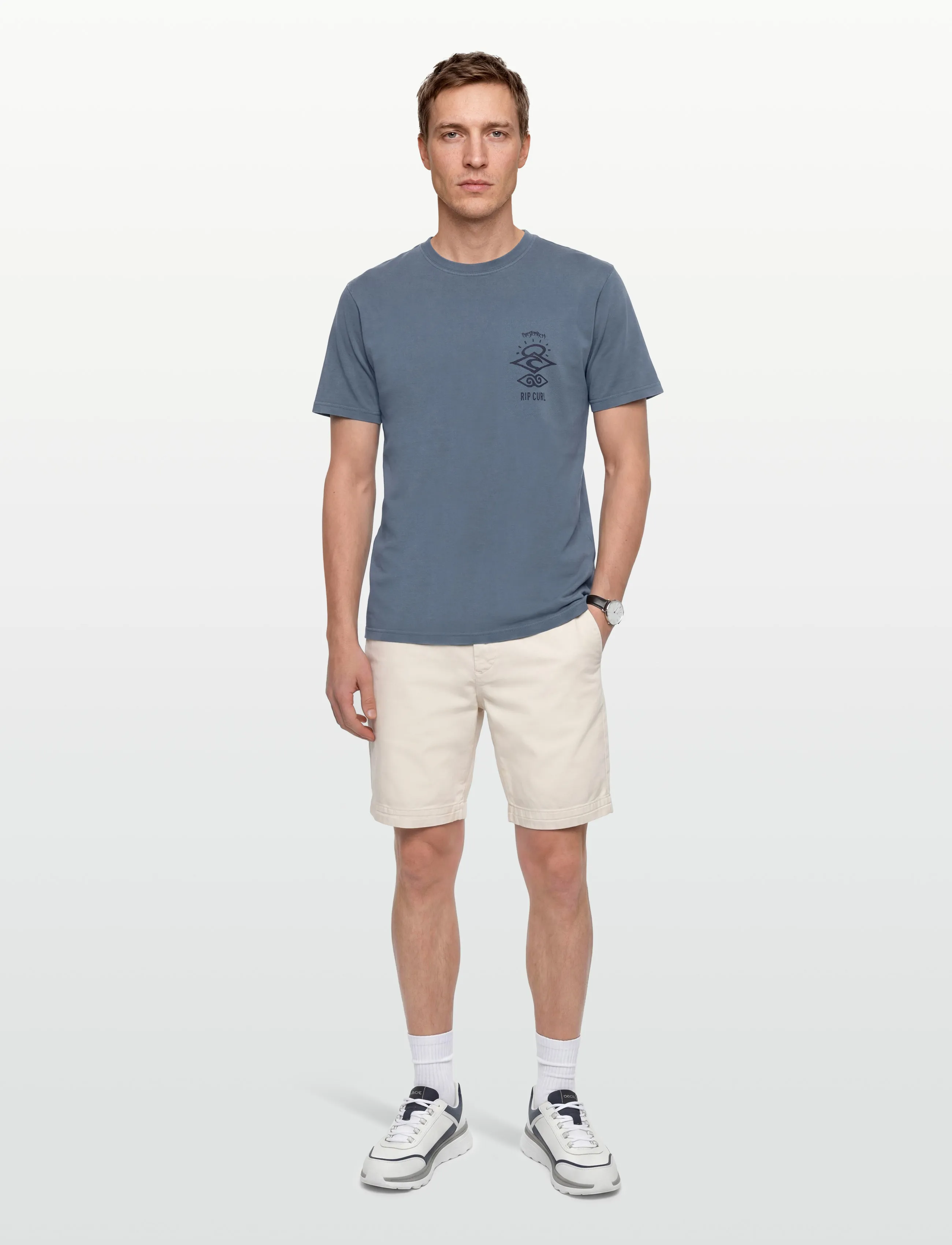 Rip Curl - SEARCH ICON TEE - laveste priser - bluefin - 0