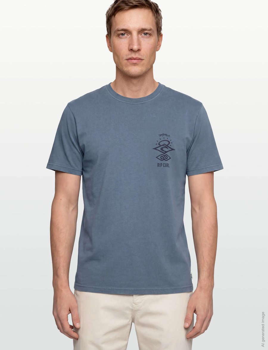 Rip Curl - SEARCH ICON TEE - t-shirts - bluefin - 3