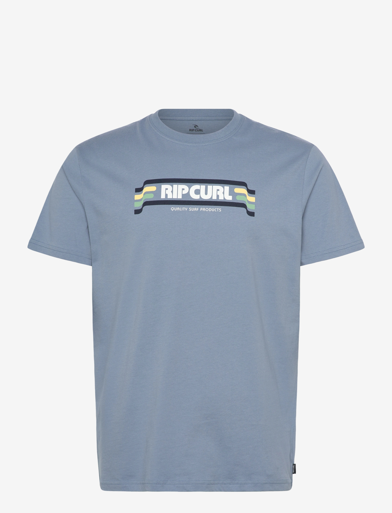 Rip Curl - YO MUMMA TEE - tops & t-shirts - faded denim - 0