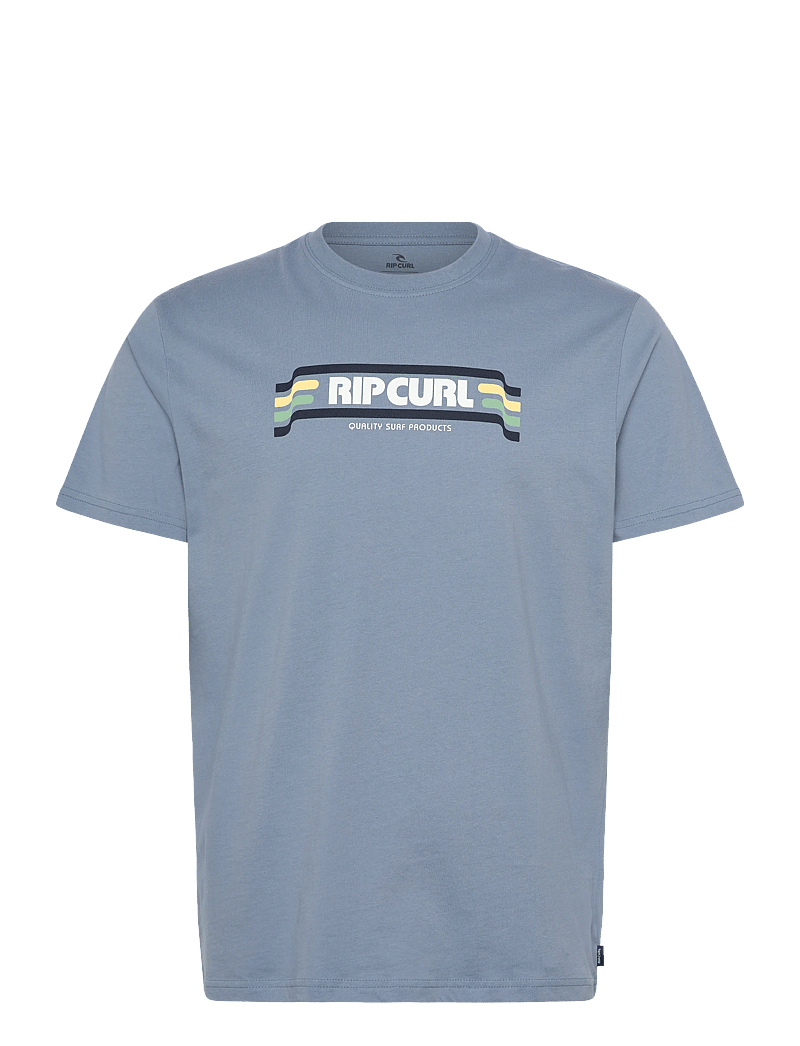Rip Curl - YO MUMMA TEE - tops & t-shirts - faded denim - 0