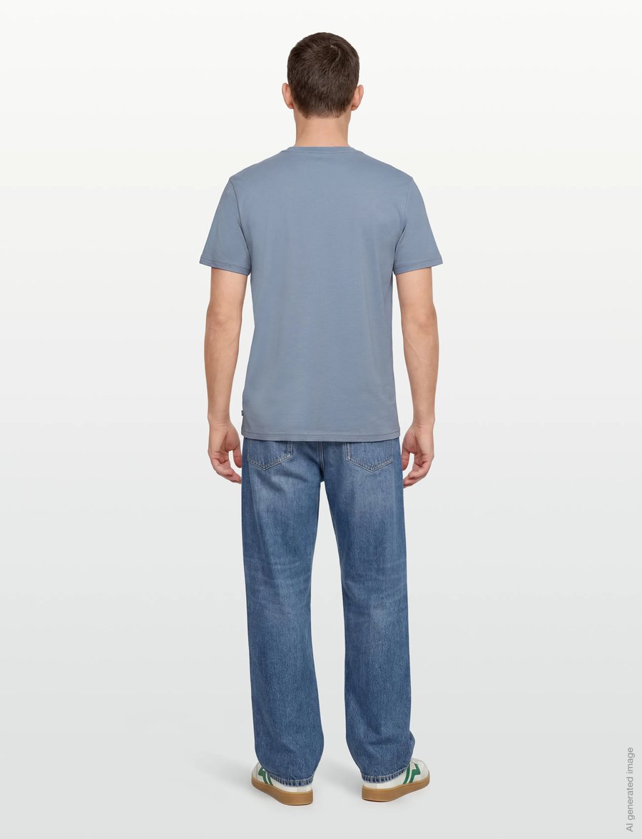 Rip Curl - YO MUMMA TEE - alussärgid ja t-särgid - faded denim - 4