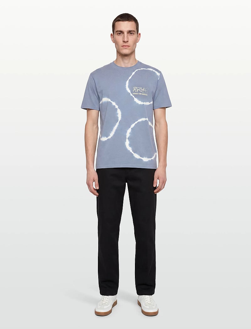 Rip Curl - PACIFIC RINSE FIN TEE - oberteile & t-shirts - faded denim - 0