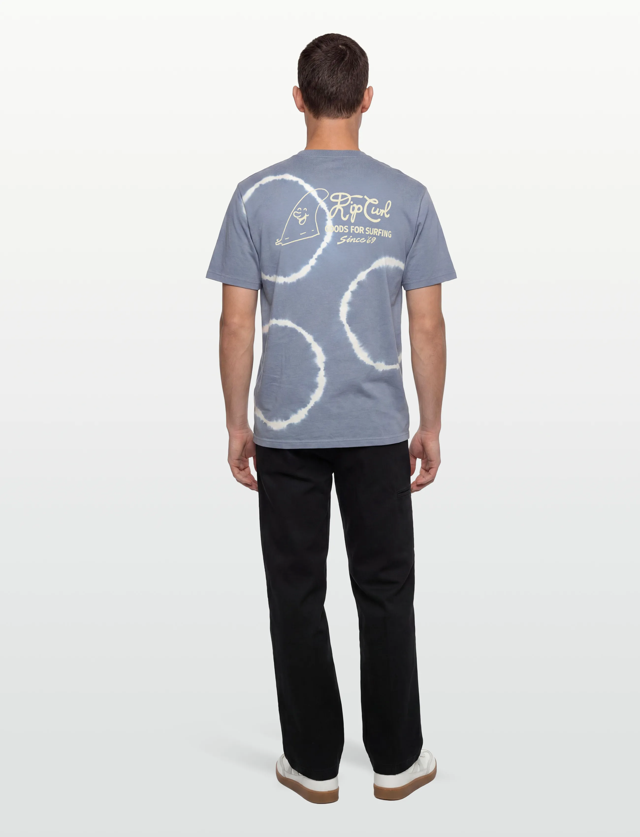 RIP CURL Pacific Rinse Fin Tee t-shirts med tryck herr – bild 3