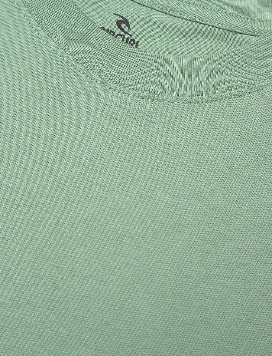 Rip Curl - PACIFIC RINSE GLASS OFF TEE - tops & t-shirts - aloe - 2