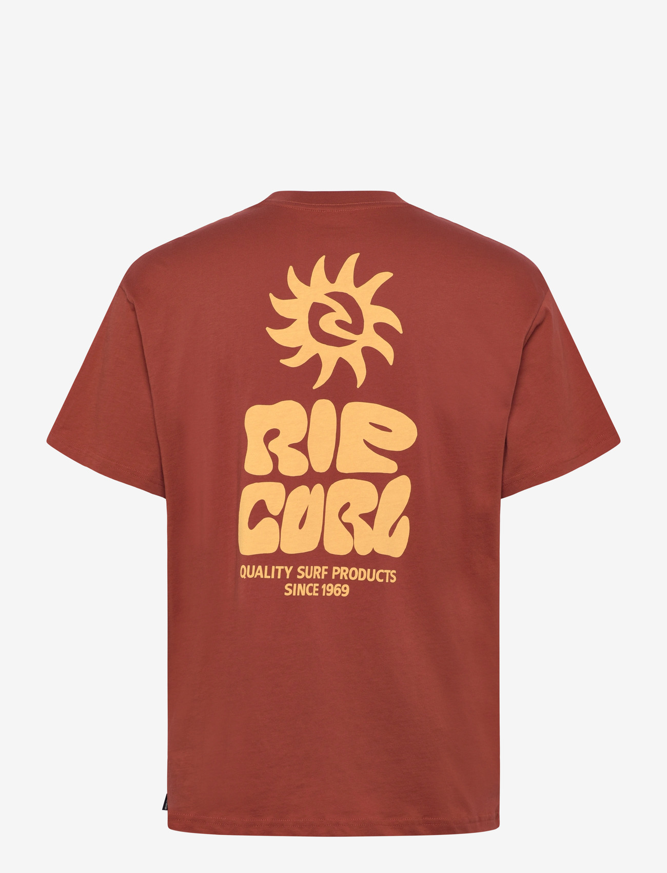 Rip Curl - PACIFIC RINSE GLASS OFF TEE - oberteile & t-shirts - baked clay - 1