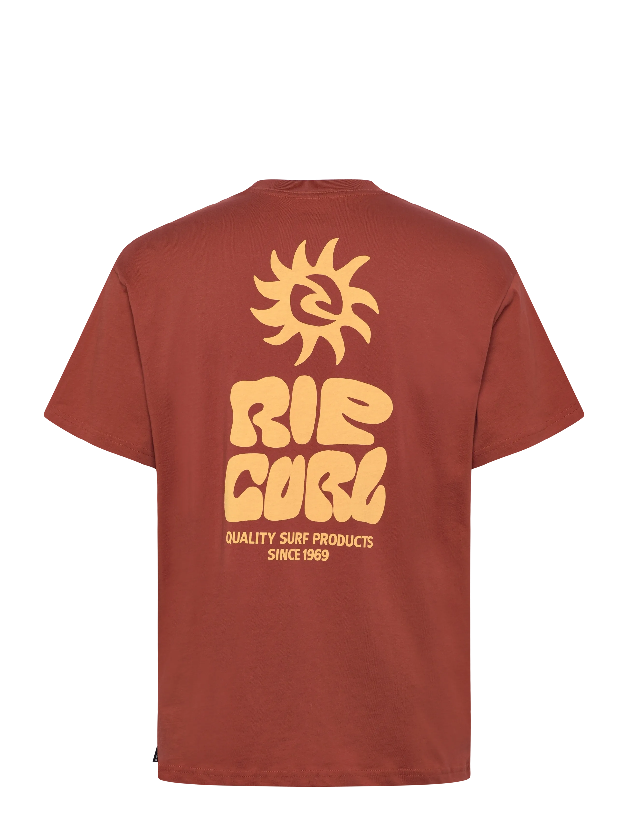 Rip Curl - PACIFIC RINSE GLASS OFF TEE - tops & t-shirts - baked clay - 1
