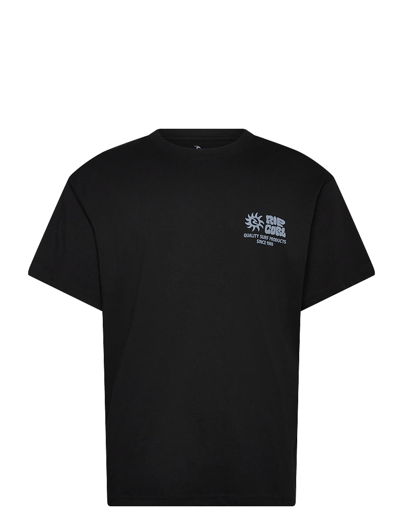 Rip Curl - PACIFIC RINSE GLASS OFF TEE - t-shirts - black - 0