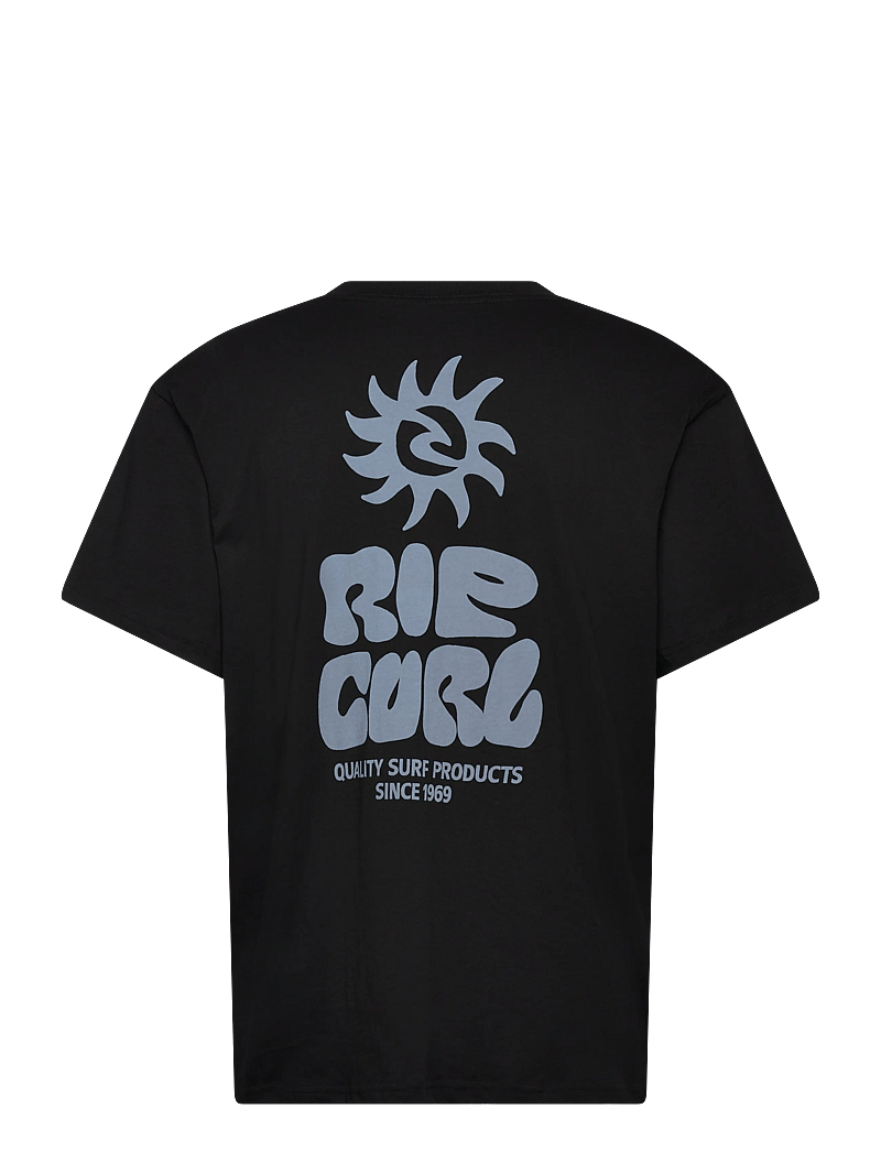Rip Curl - PACIFIC RINSE GLASS OFF TEE - t-shirts - black - 1