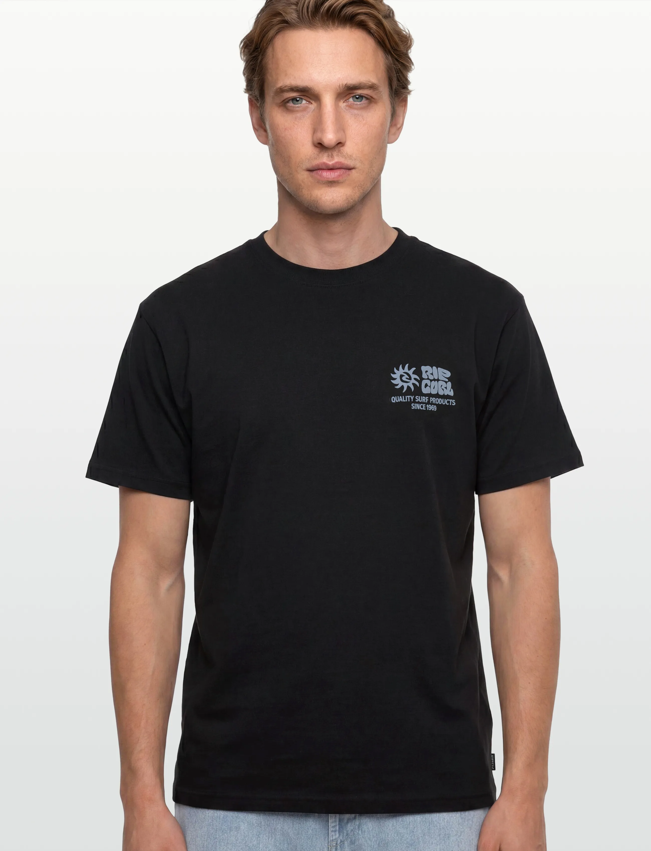 Rip Curl - PACIFIC RINSE GLASS OFF TEE - lägsta priserna - black - 3