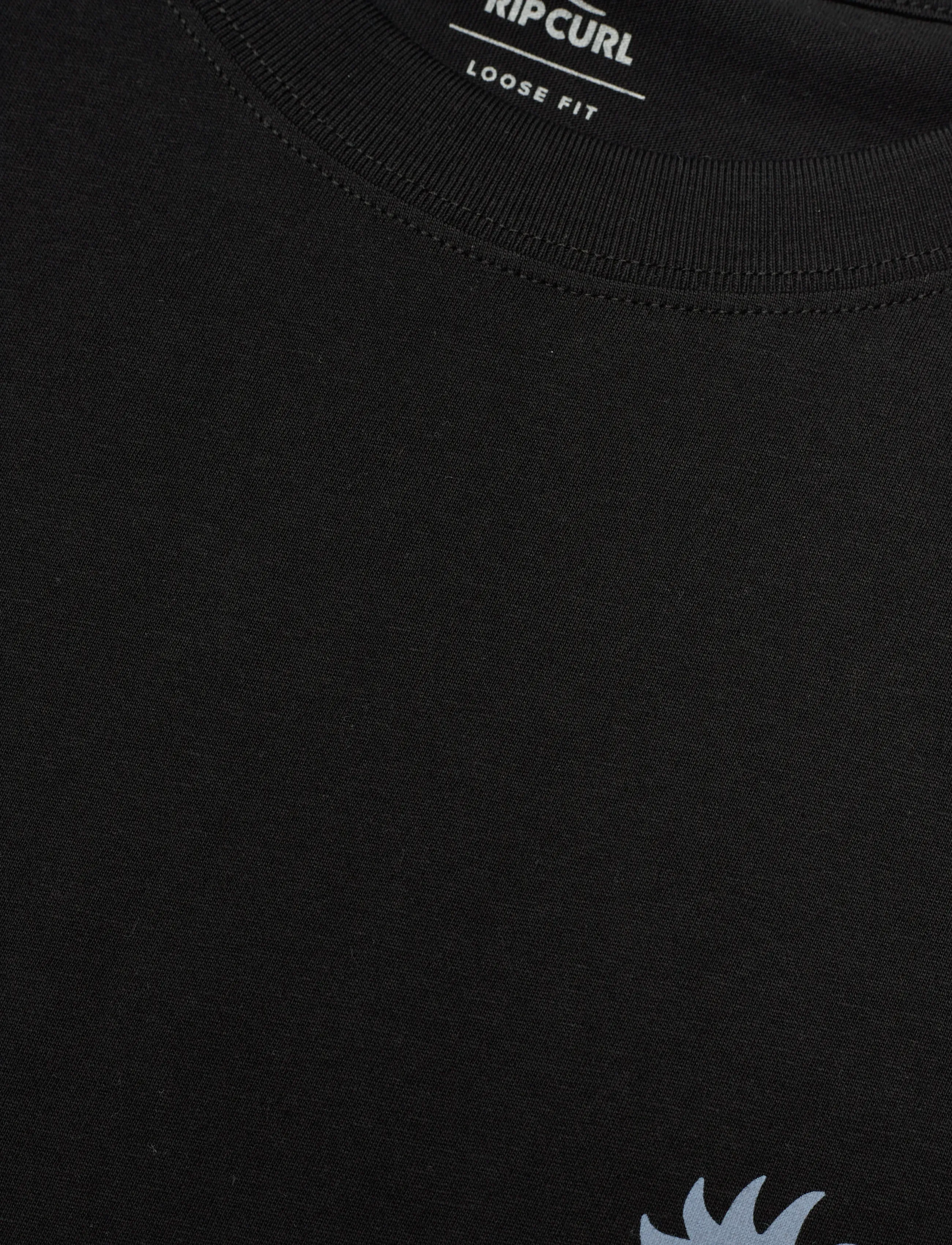 Rip Curl - PACIFIC RINSE GLASS OFF TEE - oberteile & t-shirts - black - 2