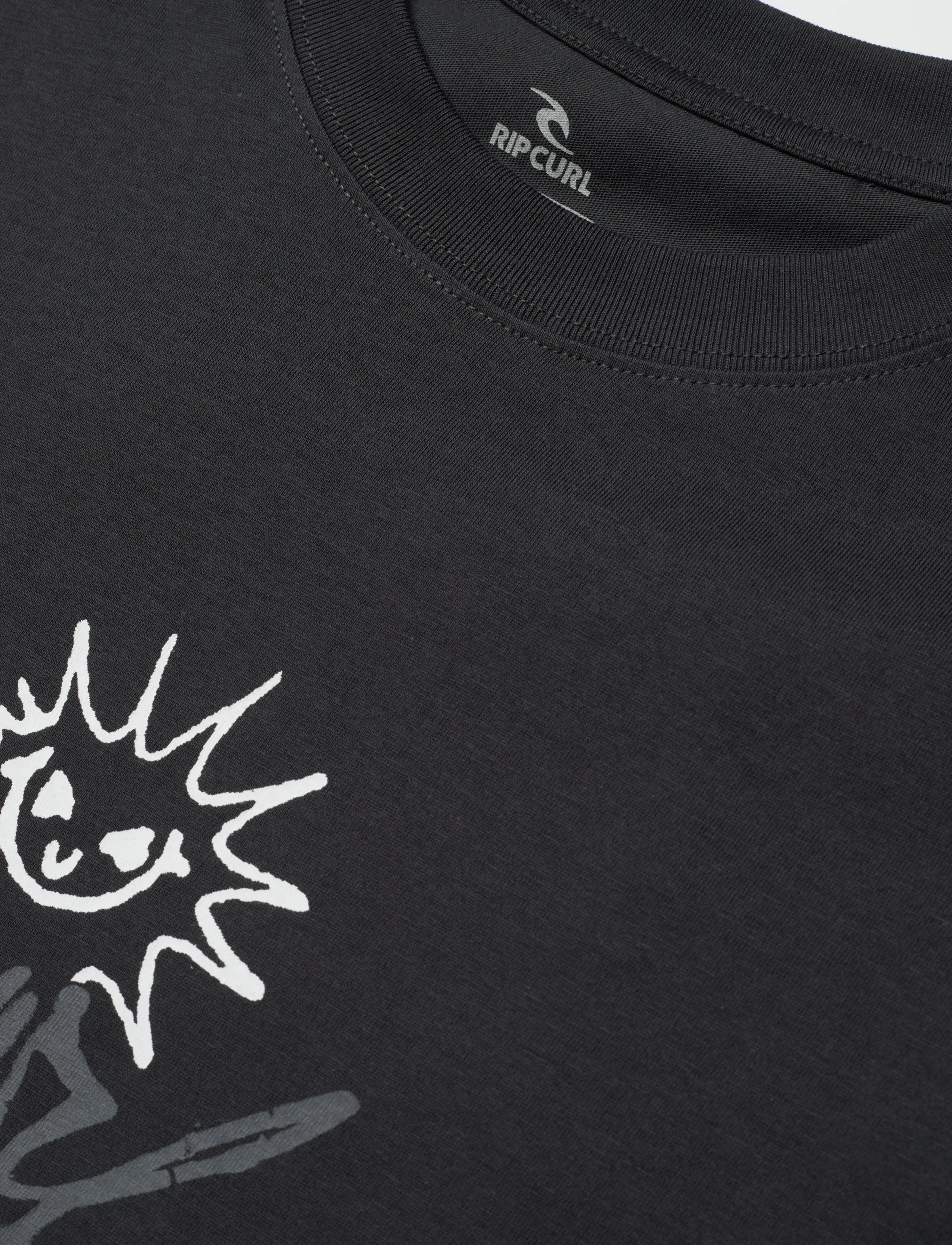 Rip Curl - INNER VISIONS ROTTEN SUN TEE - t-shirts - washed black - 2