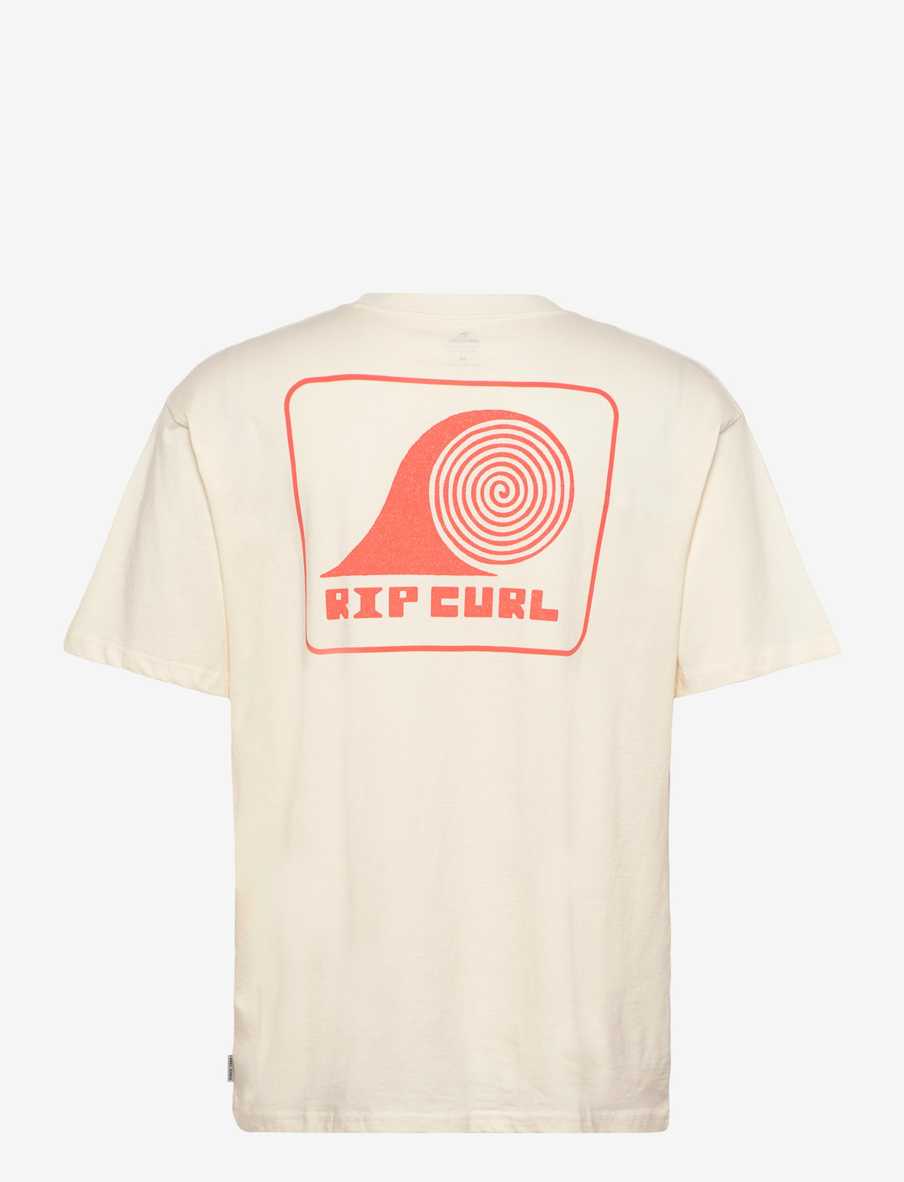 Rip Curl - AOTS ROLLING WAVE TEE - oberteile & t-shirts - bone - 1