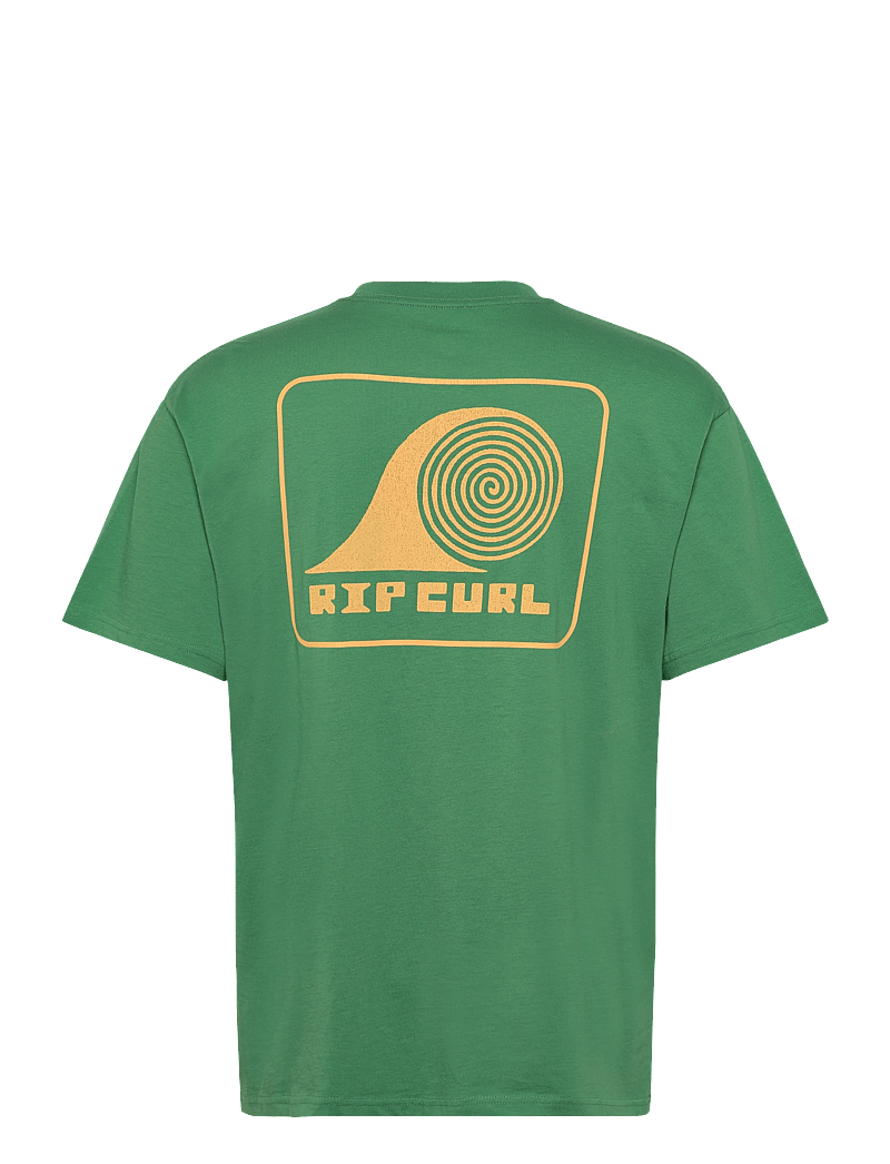 Rip Curl - AOTS ROLLING WAVE TEE - oberteile & t-shirts - leaf green - 1