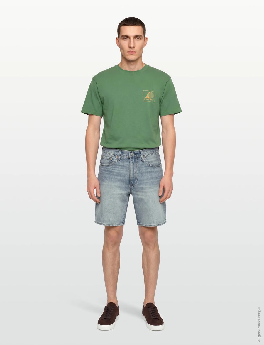 Rip Curl - AOTS ROLLING WAVE TEE - alussärgid ja t-särgid - leaf green - 0