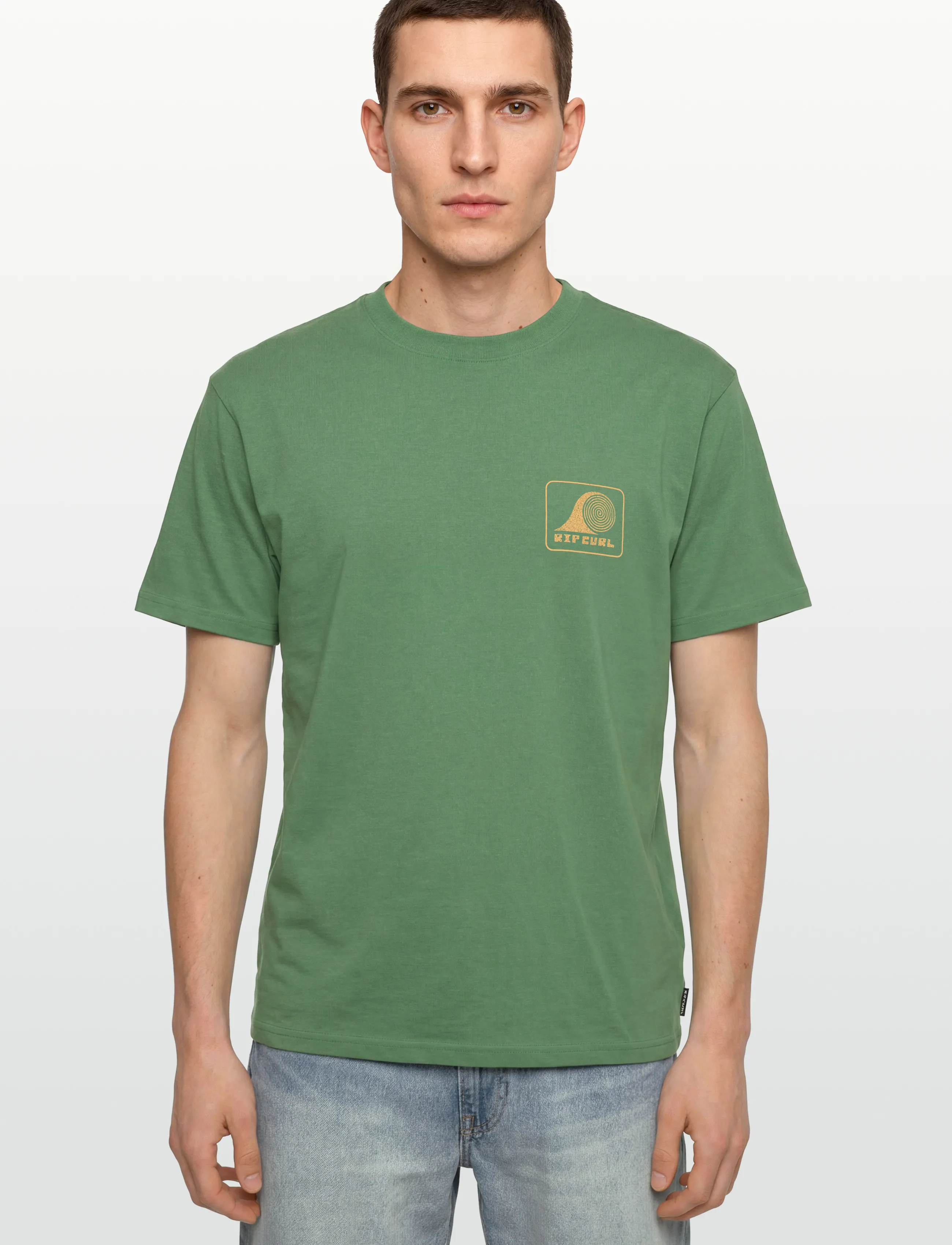 Rip Curl - AOTS ROLLING WAVE TEE - alussärgid ja t-särgid - leaf green - 3