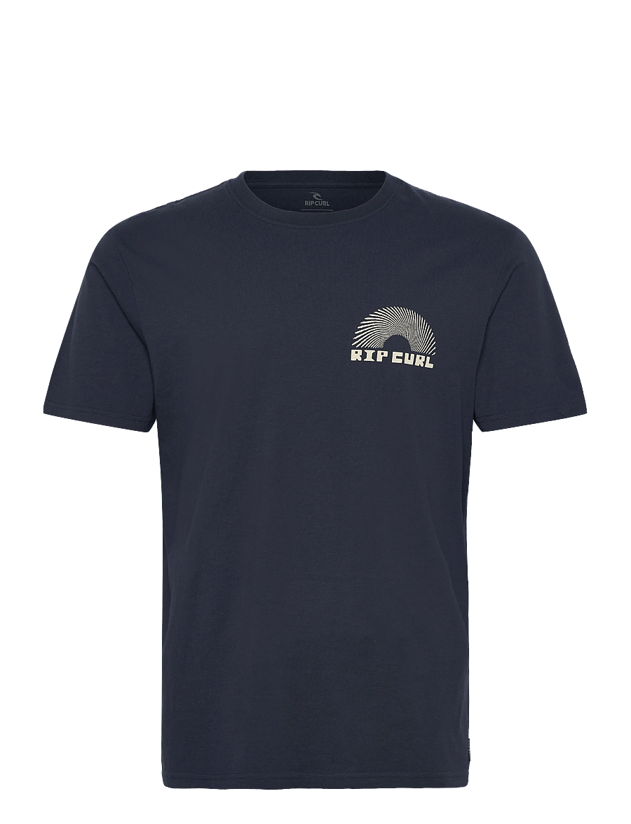 Rip Curl - AOTS RISING TEE - tops & t-shirts - dark navy - 0