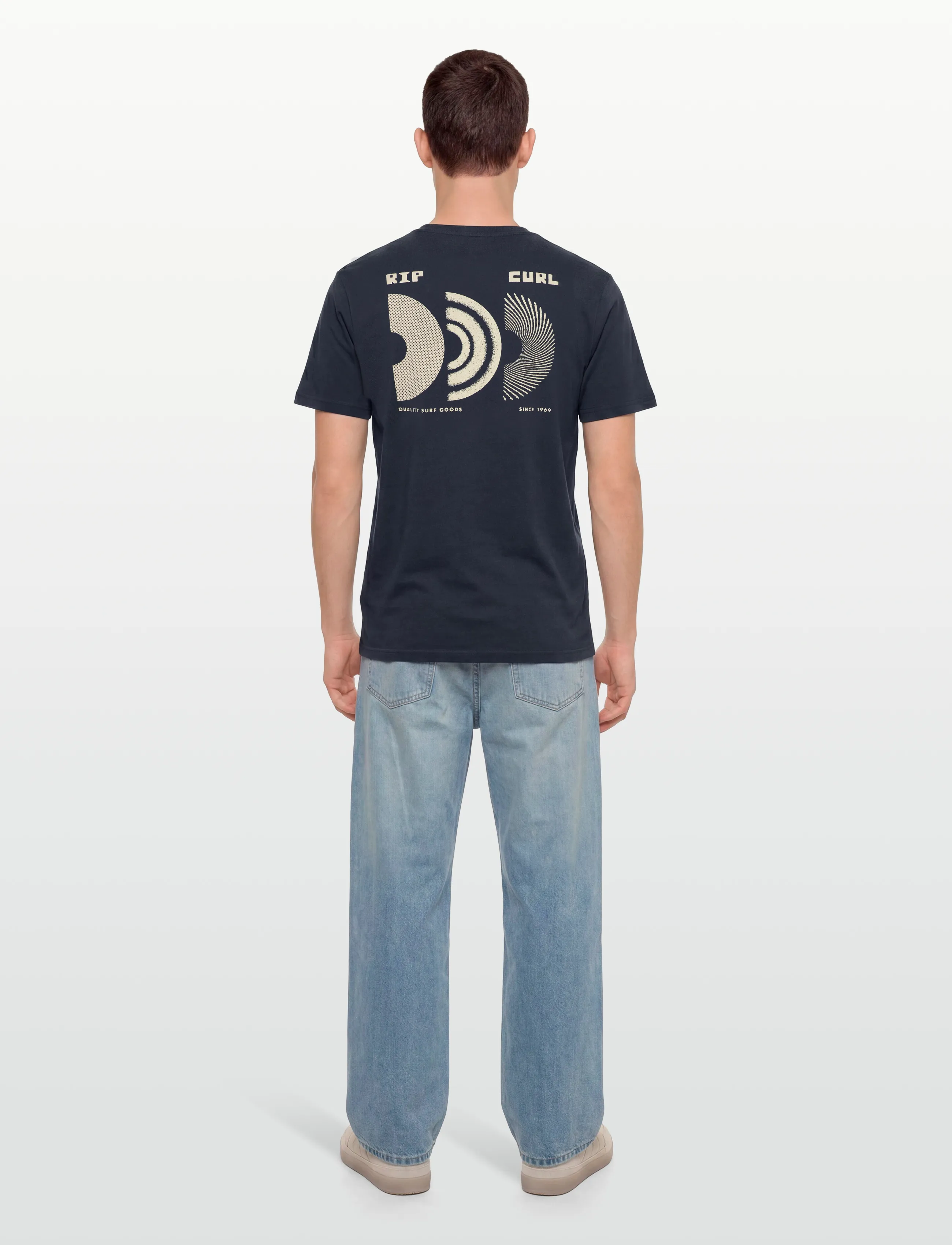 Rip Curl - AOTS RISING TEE - t-shirts - dark navy - 4