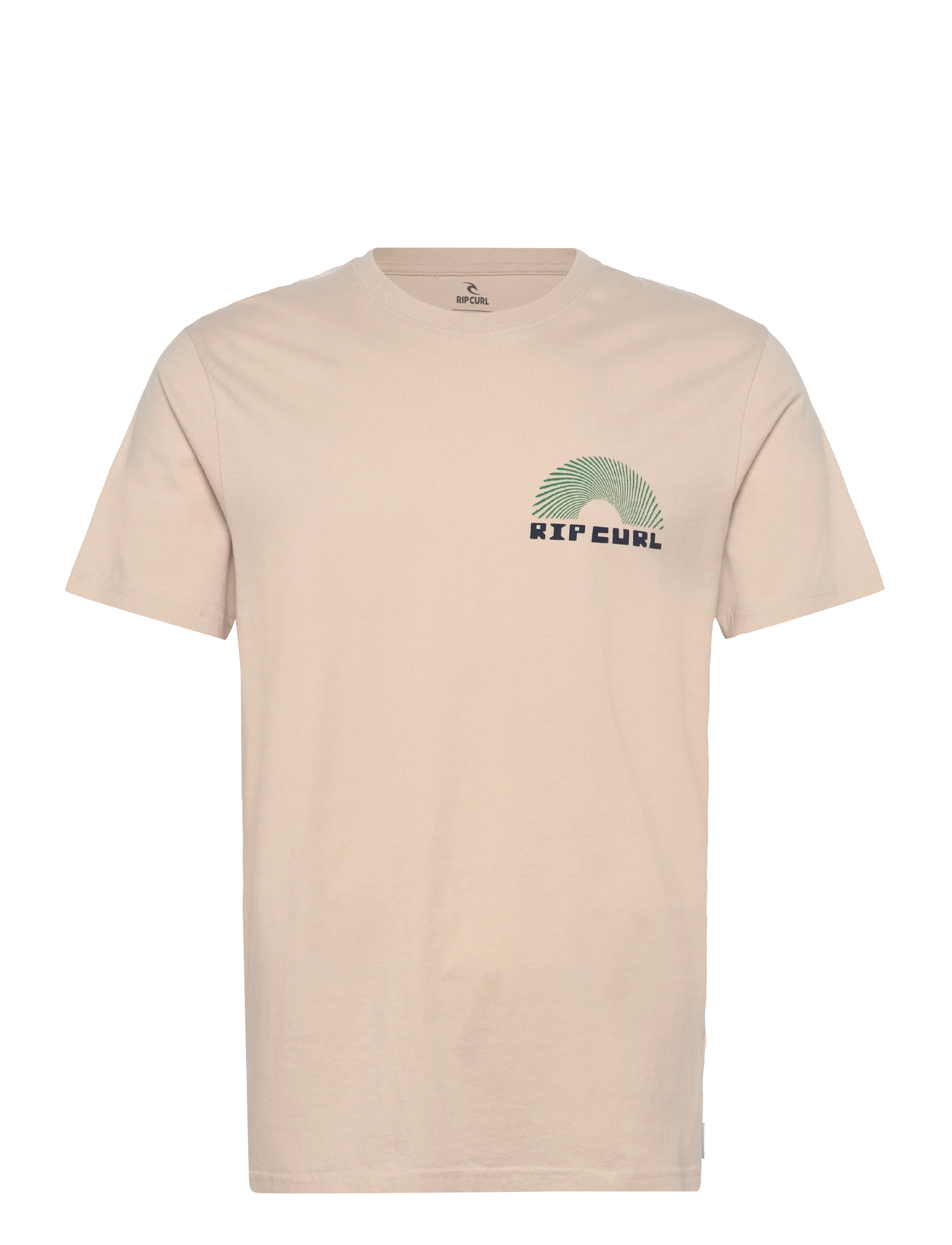 RIP CURL Aots Rising Tee Cream - M - Herren