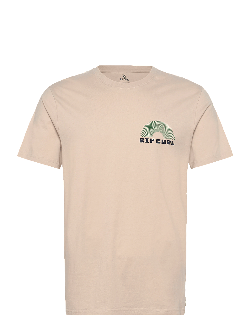 Rip Curl - AOTS RISING TEE - oberteile & t-shirts - vintage white - 0