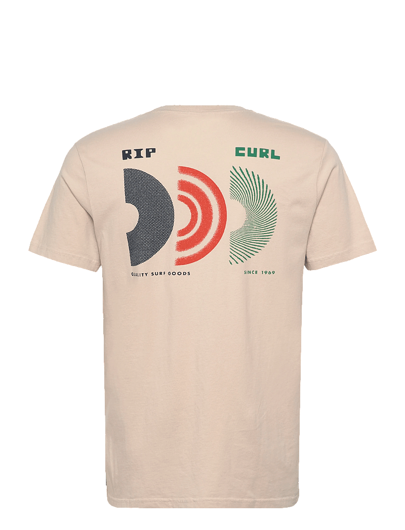Rip Curl - AOTS RISING TEE - oberteile & t-shirts - vintage white - 1