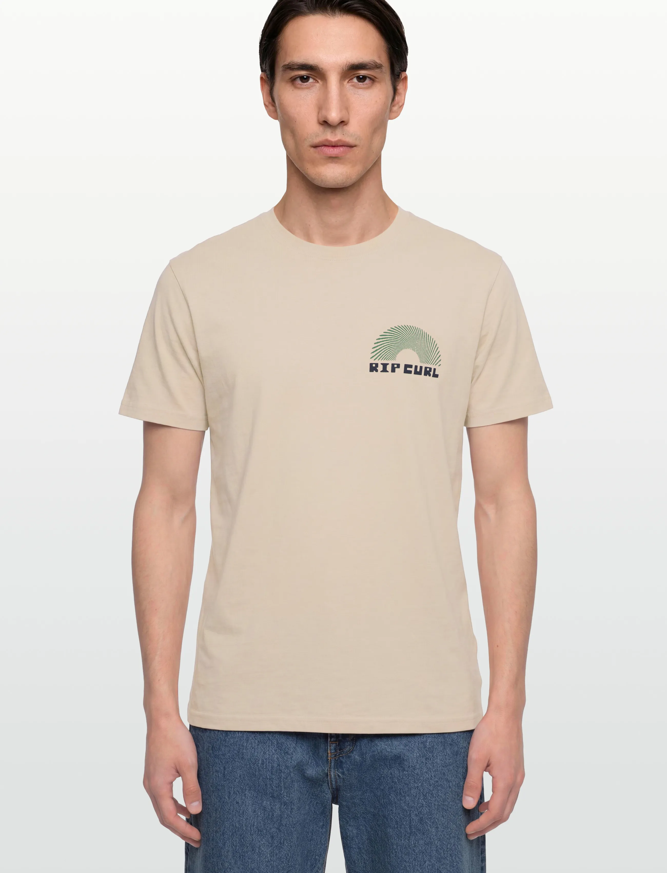 Rip Curl - AOTS RISING TEE - t-shirts - vintage white - 4