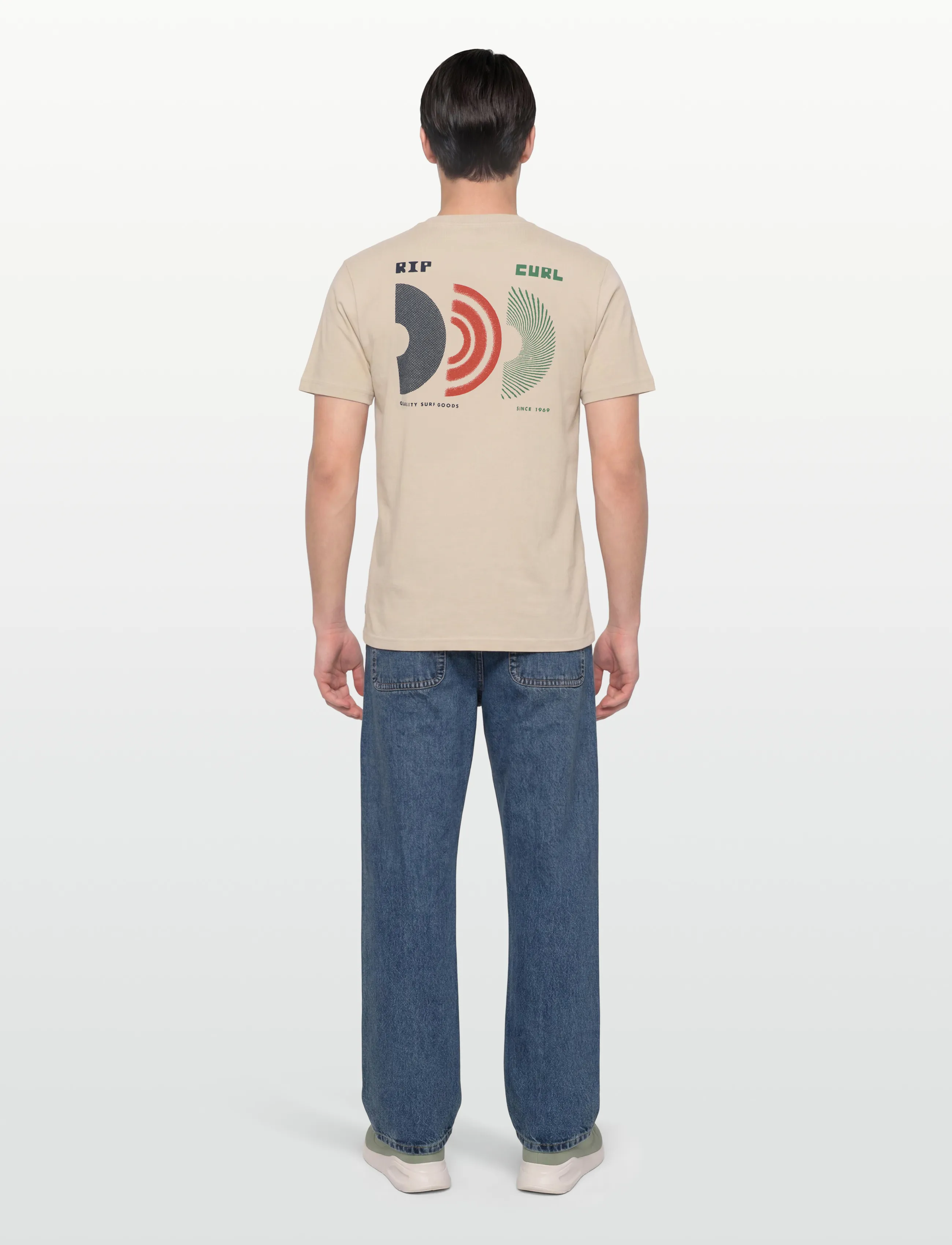 Rip Curl - AOTS RISING TEE - t-shirts - vintage white - 5