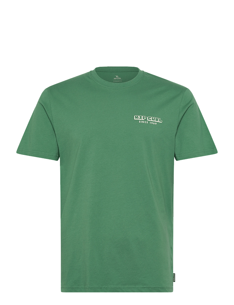 Rip Curl - AOTS SAILBOAT TEE - oberteile & t-shirts - leaf green - 0