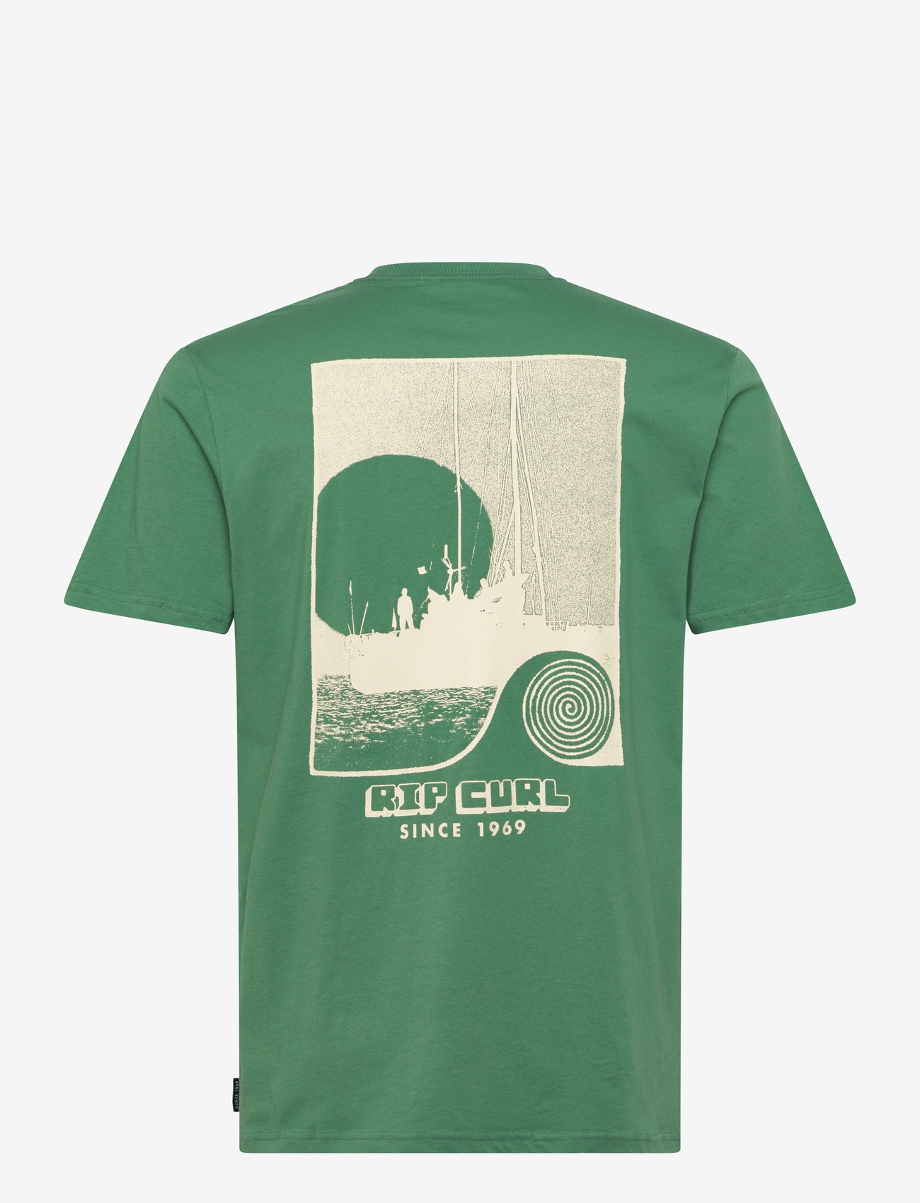 Rip Curl - AOTS SAILBOAT TEE - oberteile & t-shirts - leaf green - 1