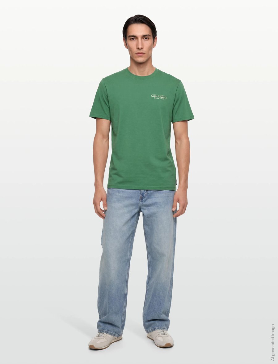 Rip Curl - AOTS SAILBOAT TEE - oberteile & t-shirts - leaf green - 0