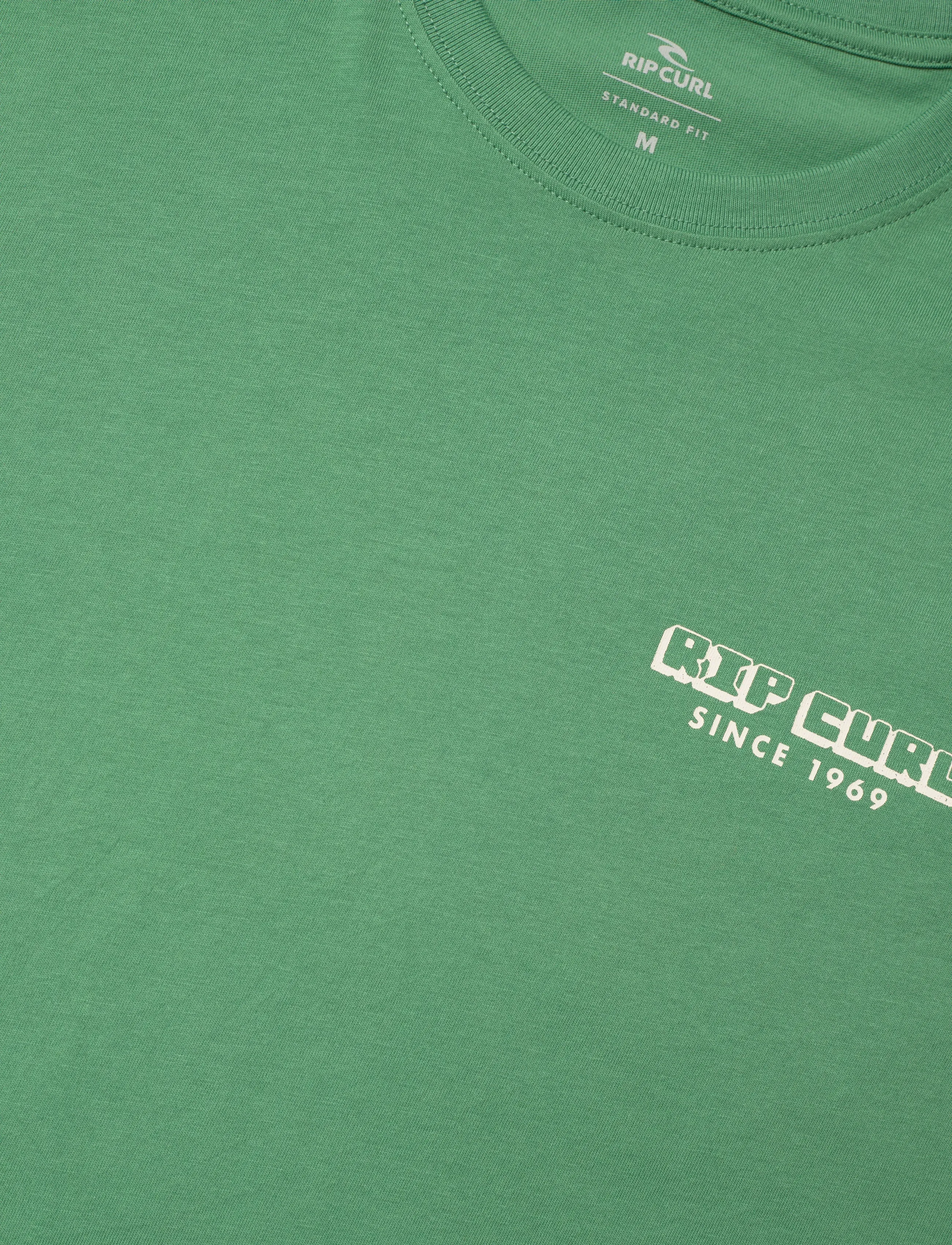 Rip Curl - AOTS SAILBOAT TEE - tops & t-shirts - leaf green - 2