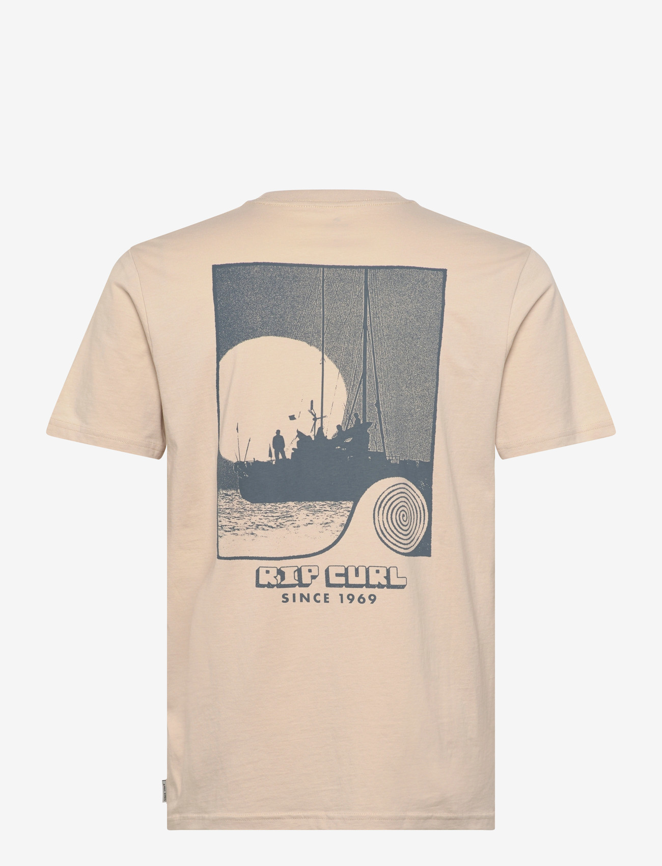 Rip Curl - AOTS SAILBOAT TEE - tops & t-shirts - vintage white - 1