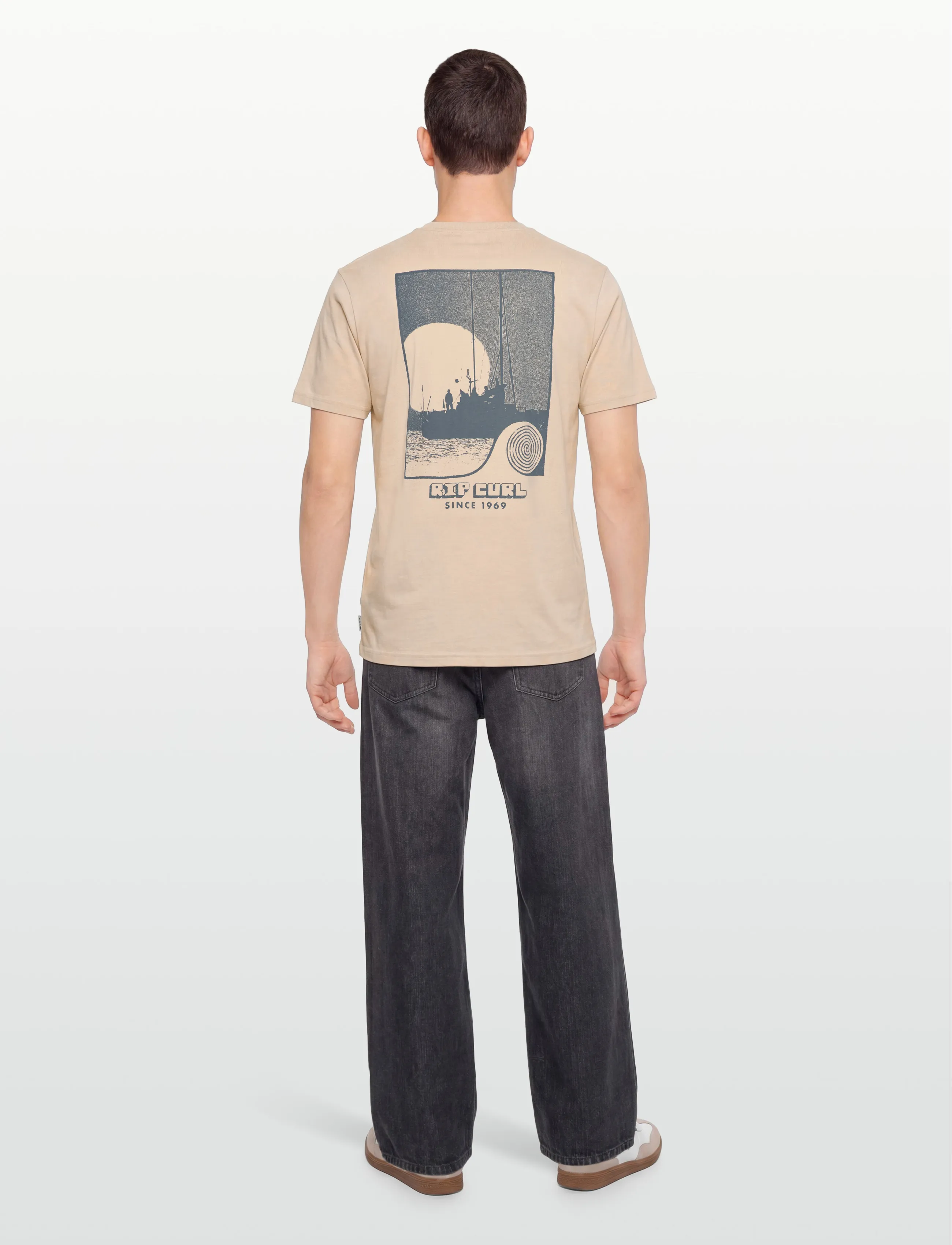 Rip Curl - AOTS SAILBOAT TEE - t-shirts - vintage white - 4
