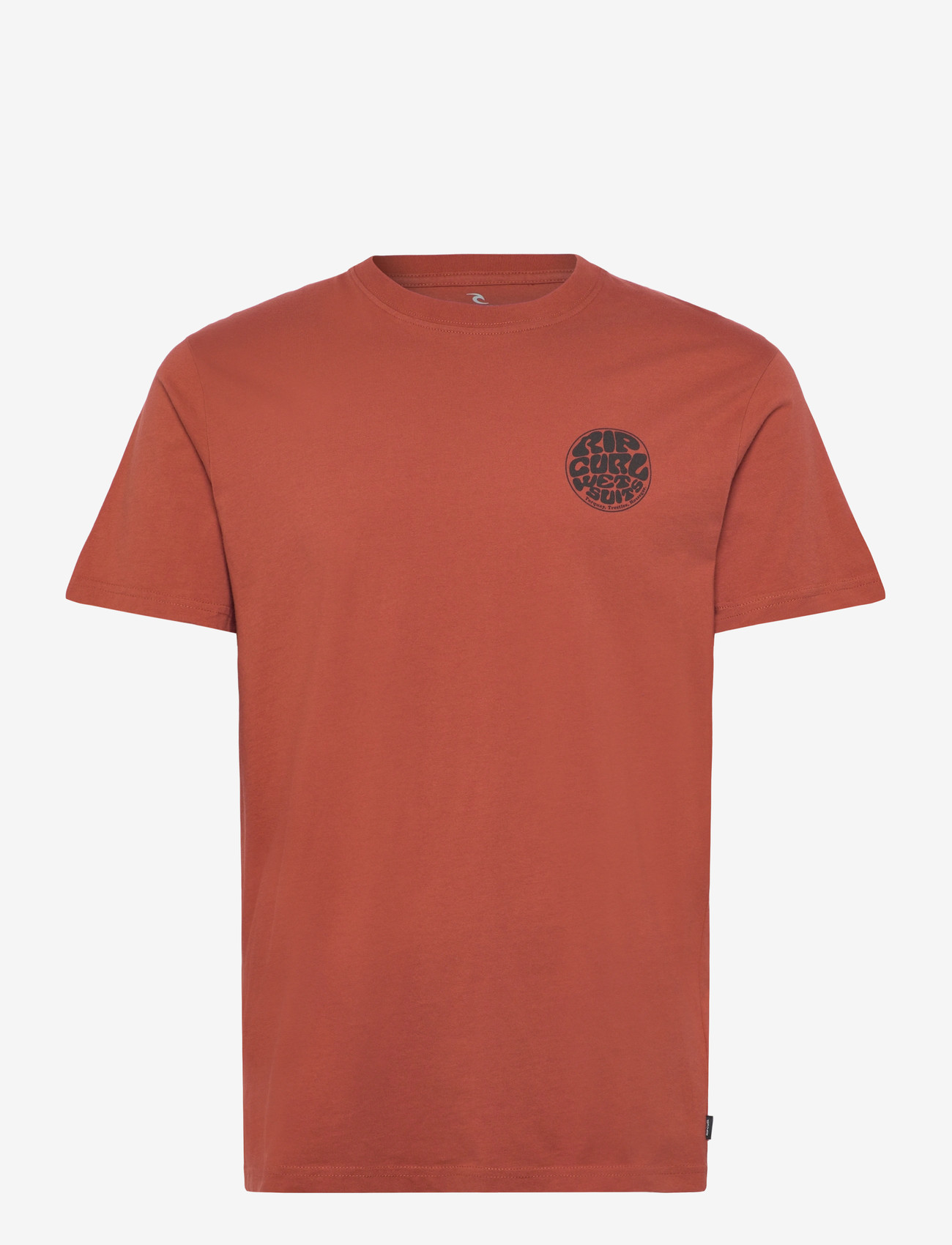 Rip Curl - WETTIE PASSAGE ICON TEE - tops & t-shirts - baked clay - 0