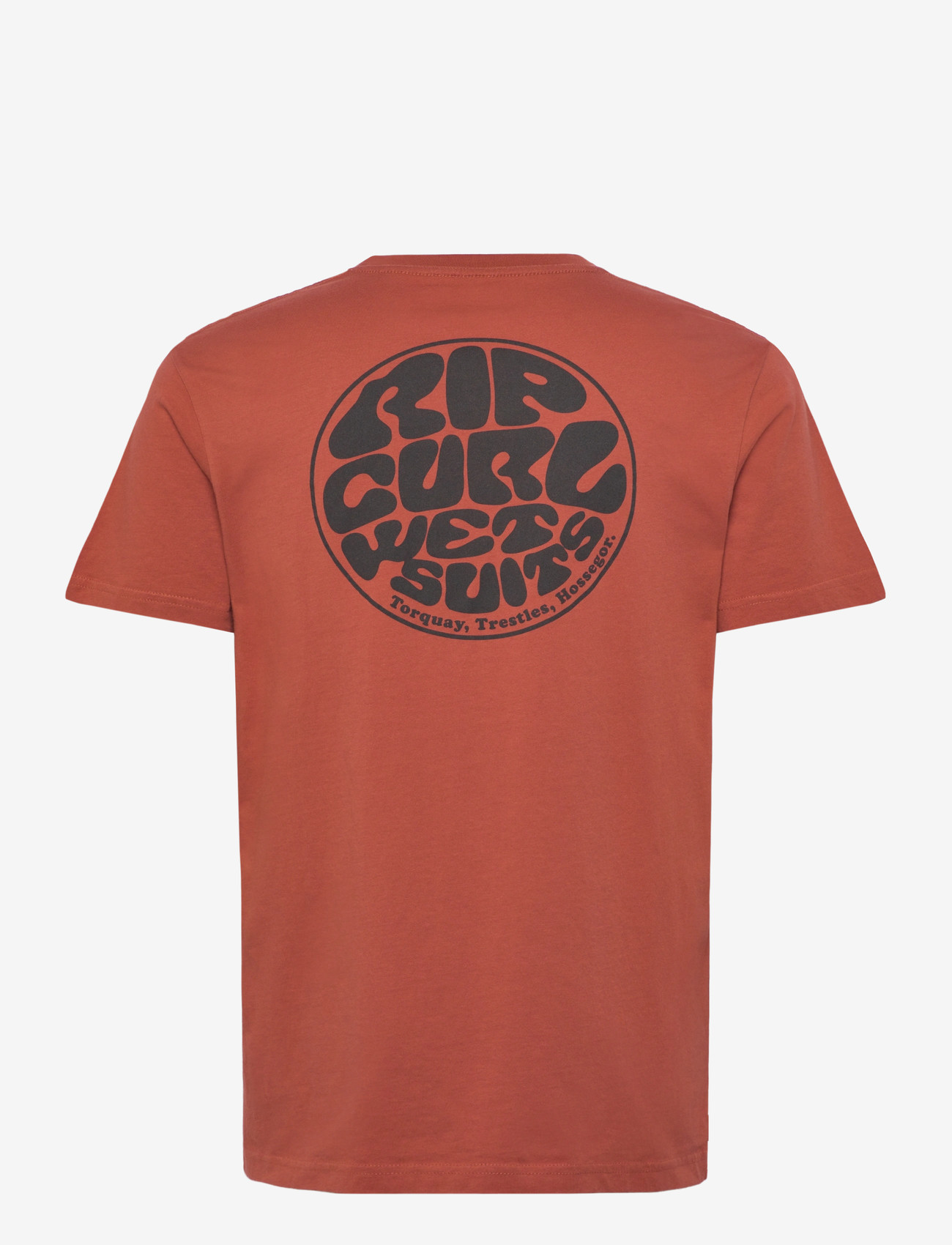 Rip Curl - WETTIE PASSAGE ICON TEE - tops & t-shirts - baked clay - 1