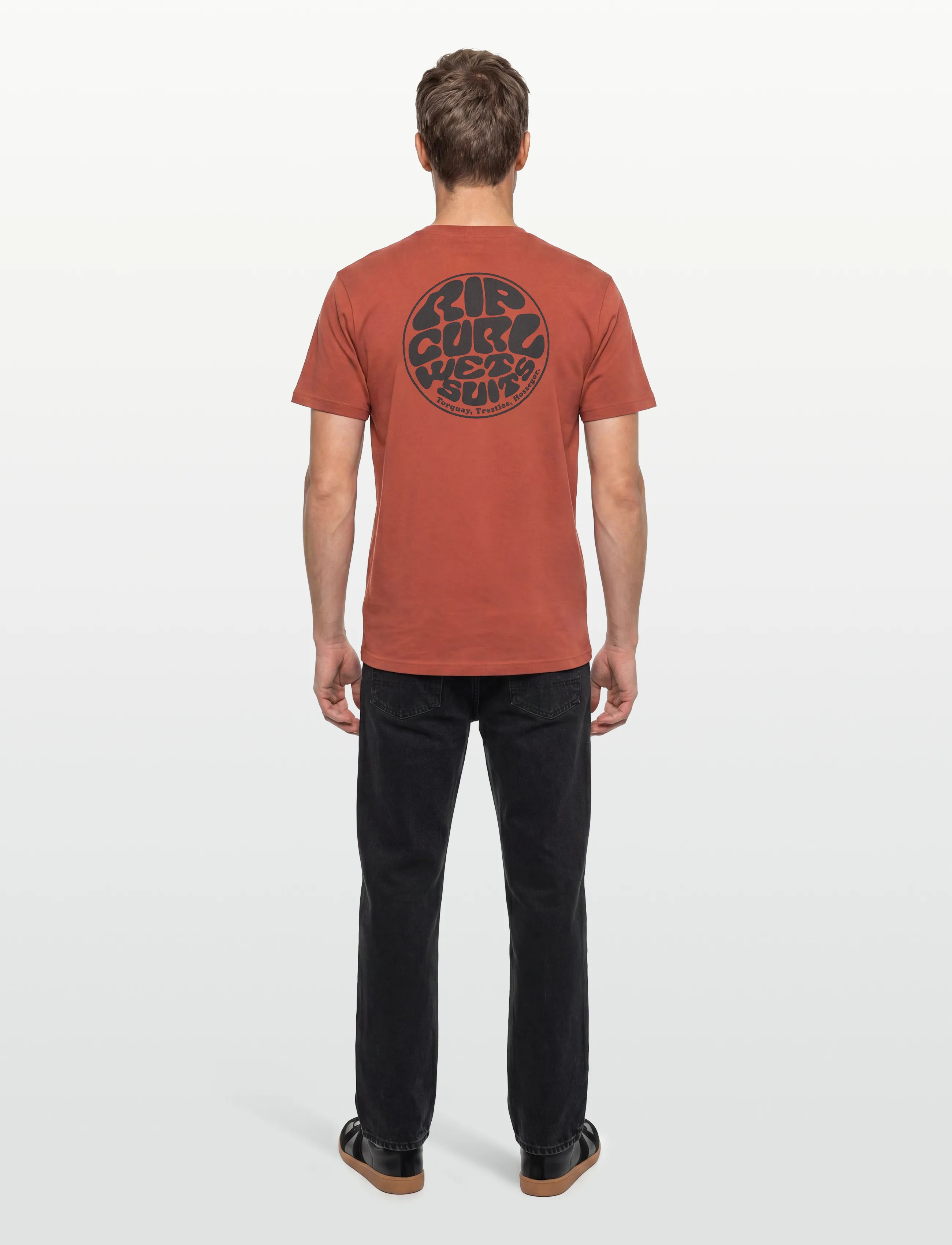 Rip Curl - WETTIE PASSAGE ICON TEE - die niedrigsten preise - baked clay - 4