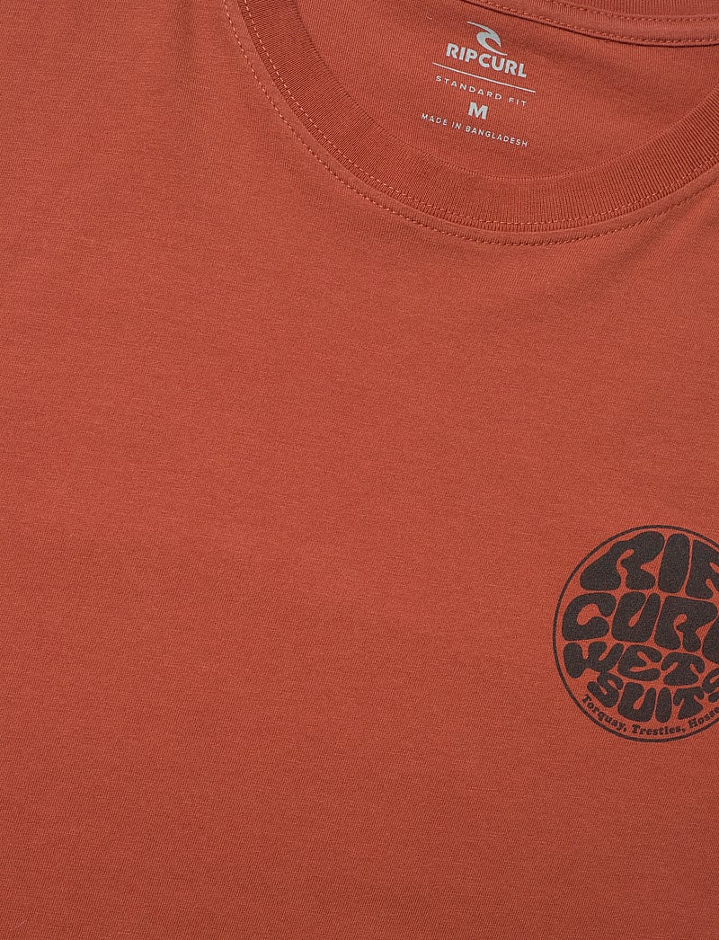 Rip Curl - WETTIE PASSAGE ICON TEE - tops & t-shirts - baked clay - 2