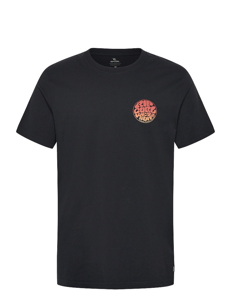 Rip Curl - WETTIE PASSAGE ICON TEE - alussärgid ja t-särgid - black - 0