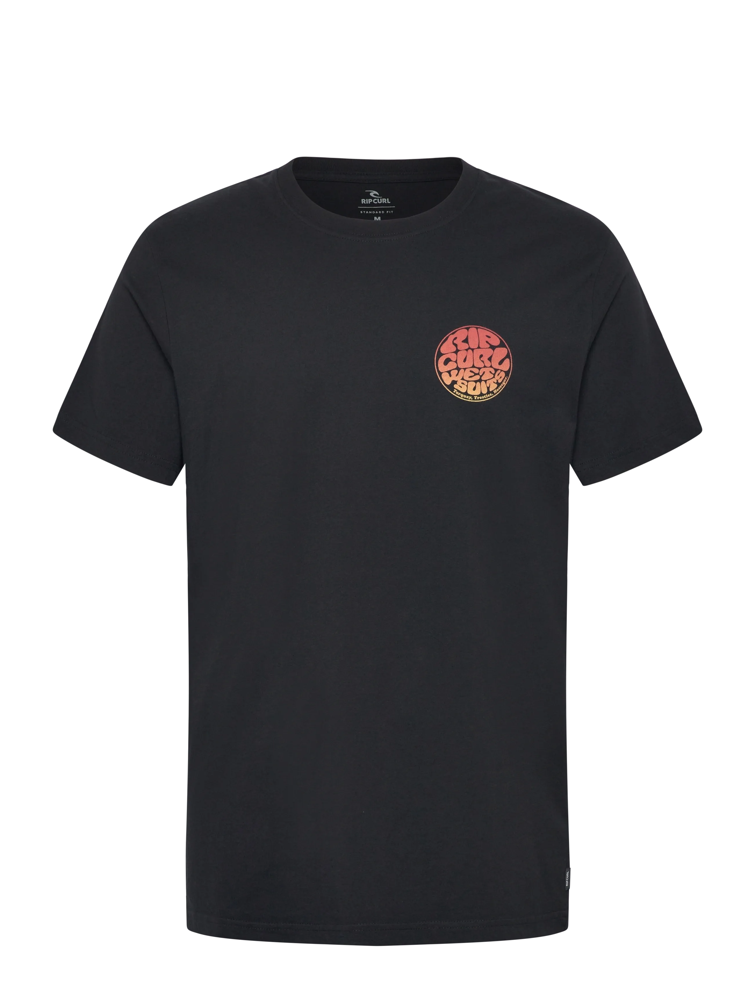 Rip Curl - WETTIE PASSAGE ICON TEE - t-shirts - black - 0