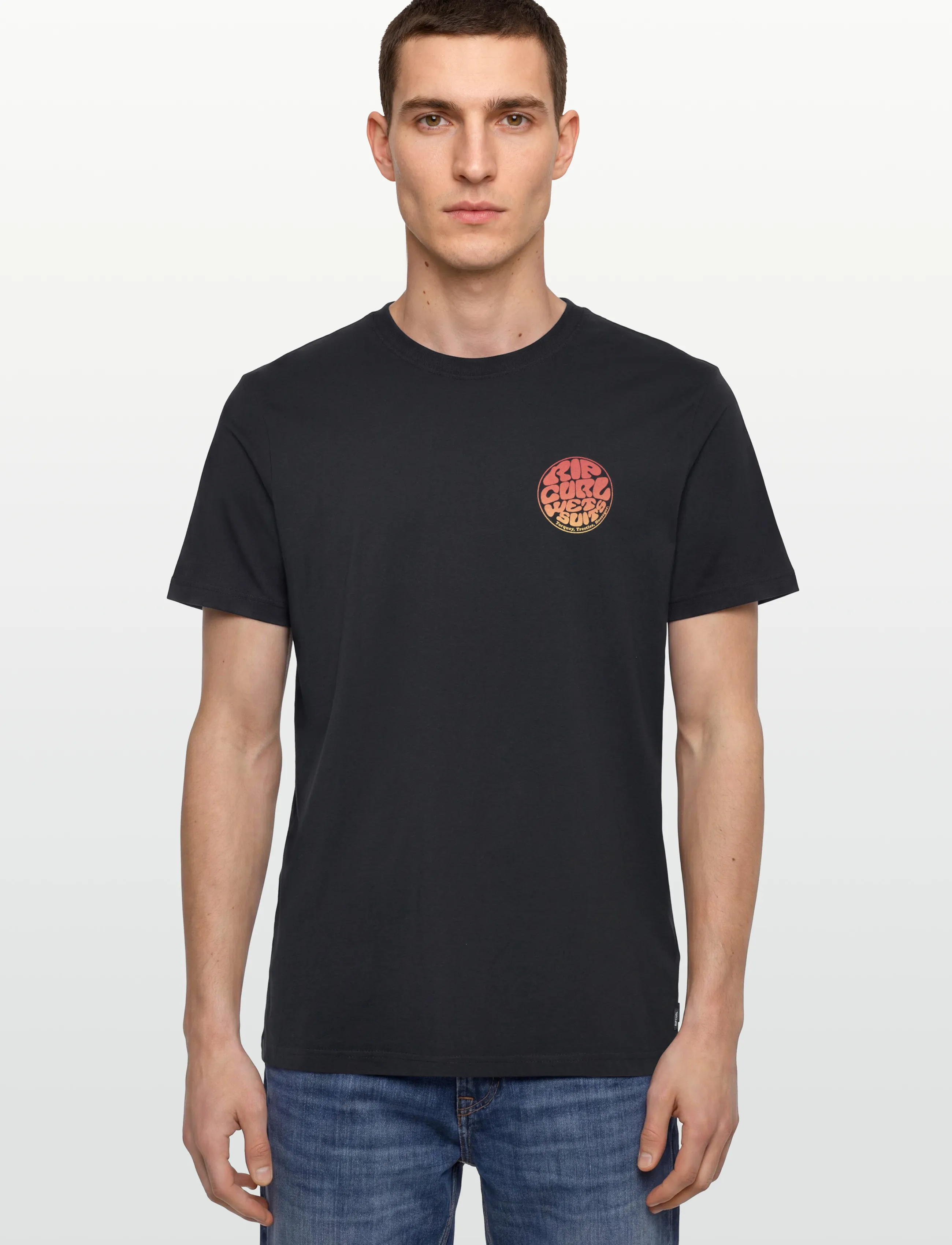 Rip Curl - WETTIE PASSAGE ICON TEE - die niedrigsten preise - black - 3