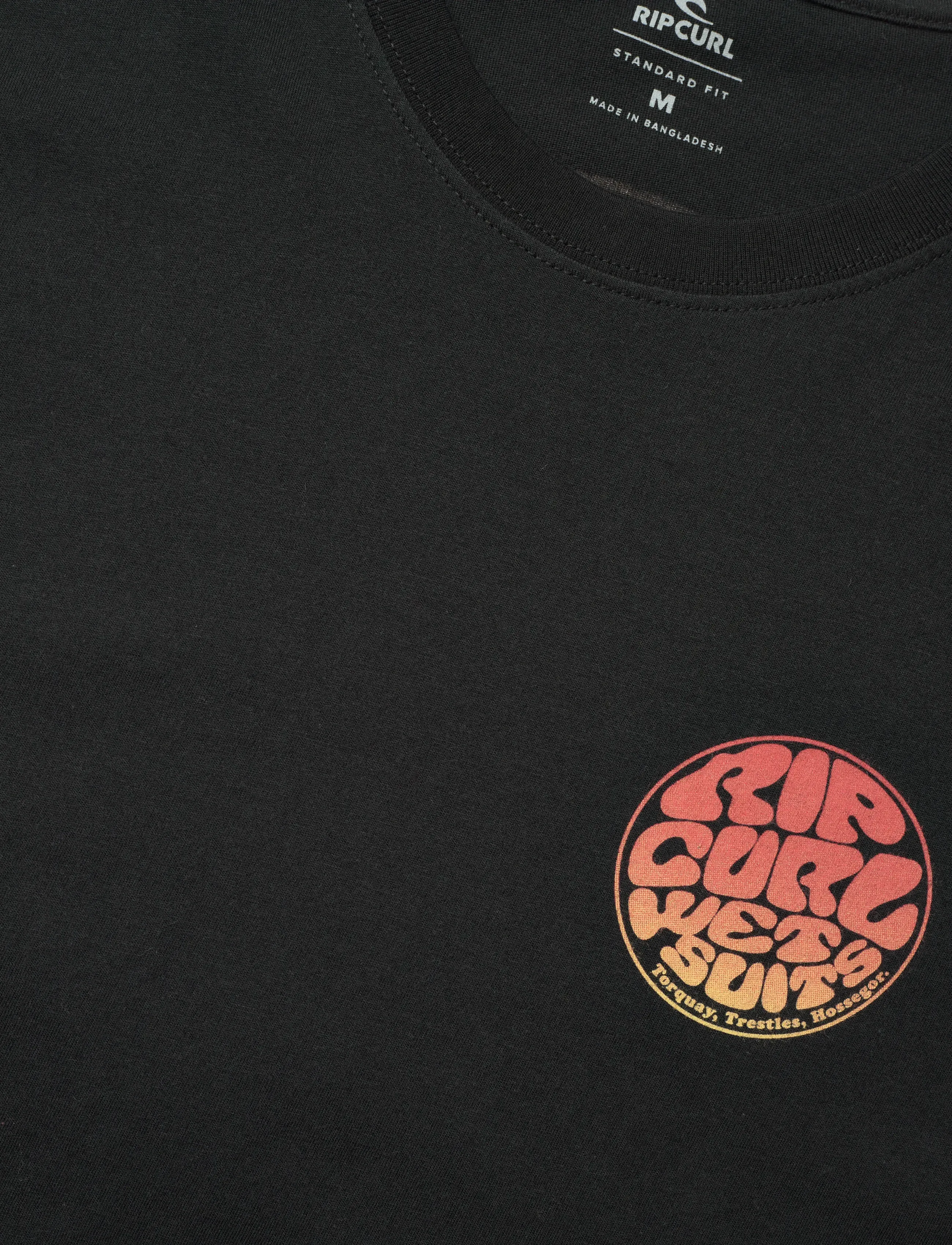 Rip Curl - WETTIE PASSAGE ICON TEE - t-shirts - black - 2