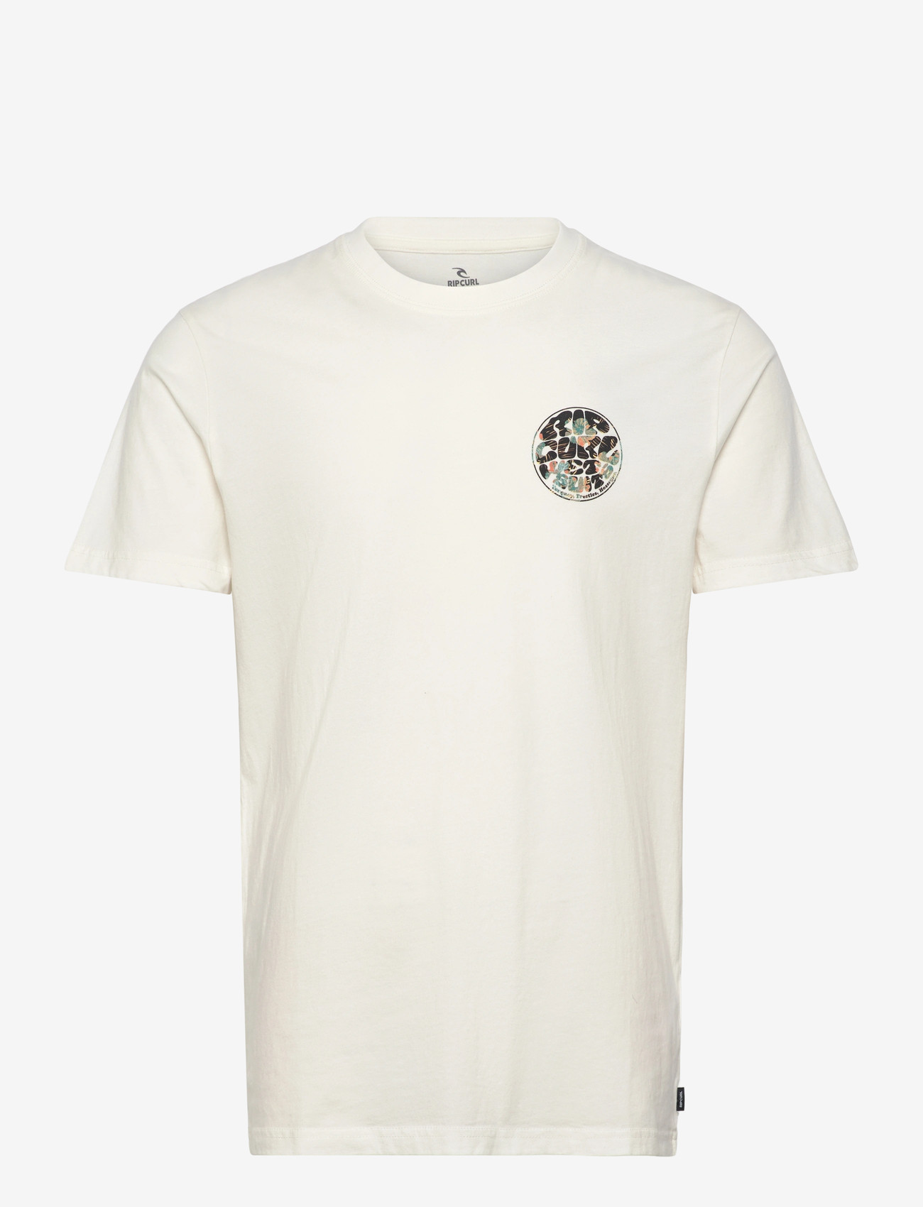 Rip Curl - WETTIE PASSAGE ICON TEE - t-shirts - bone - 0