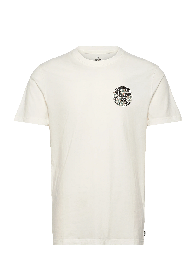 Rip Curl - WETTIE PASSAGE ICON TEE - t-shirts - bone - 0