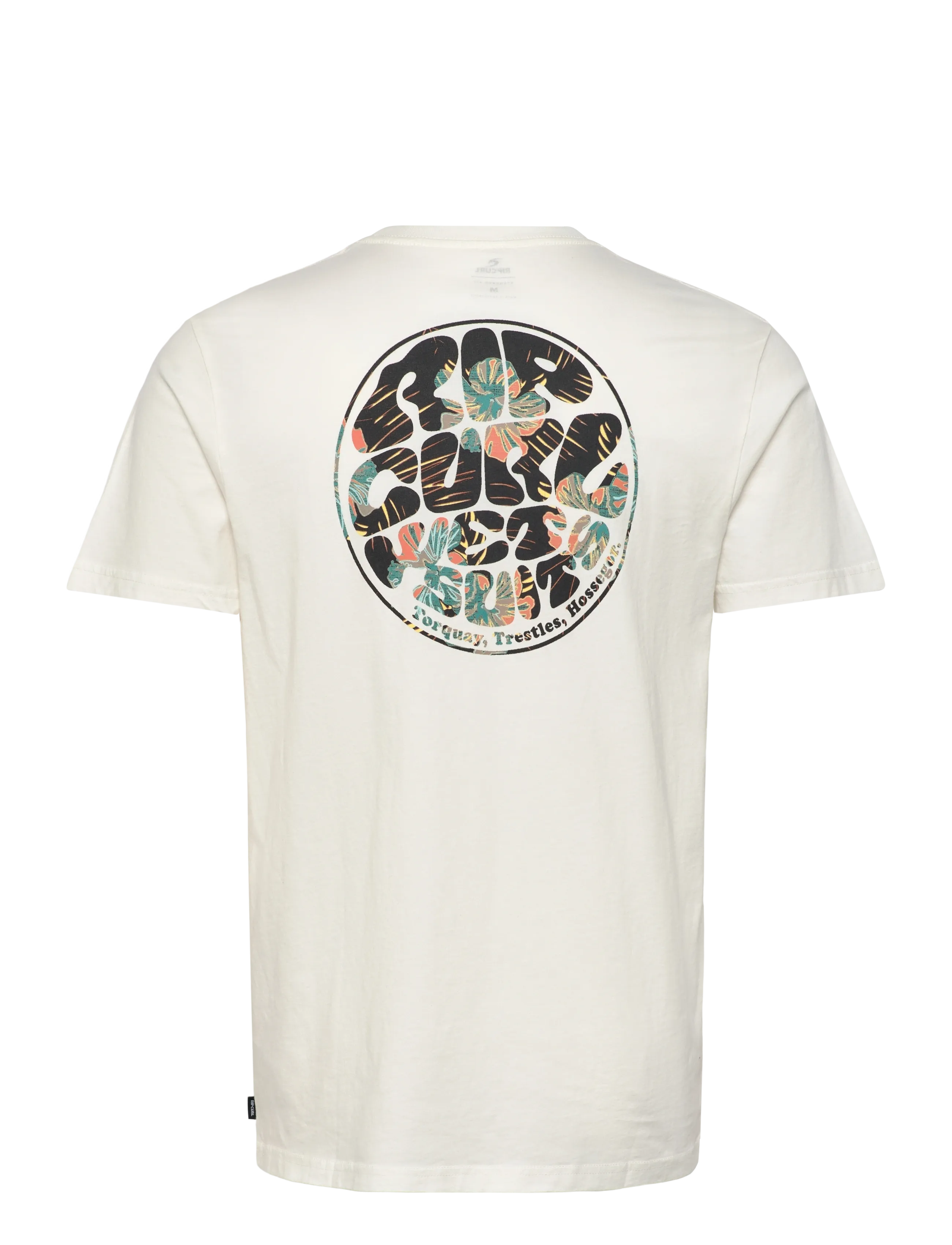 Rip Curl - WETTIE PASSAGE ICON TEE - oberteile & t-shirts - bone - 1