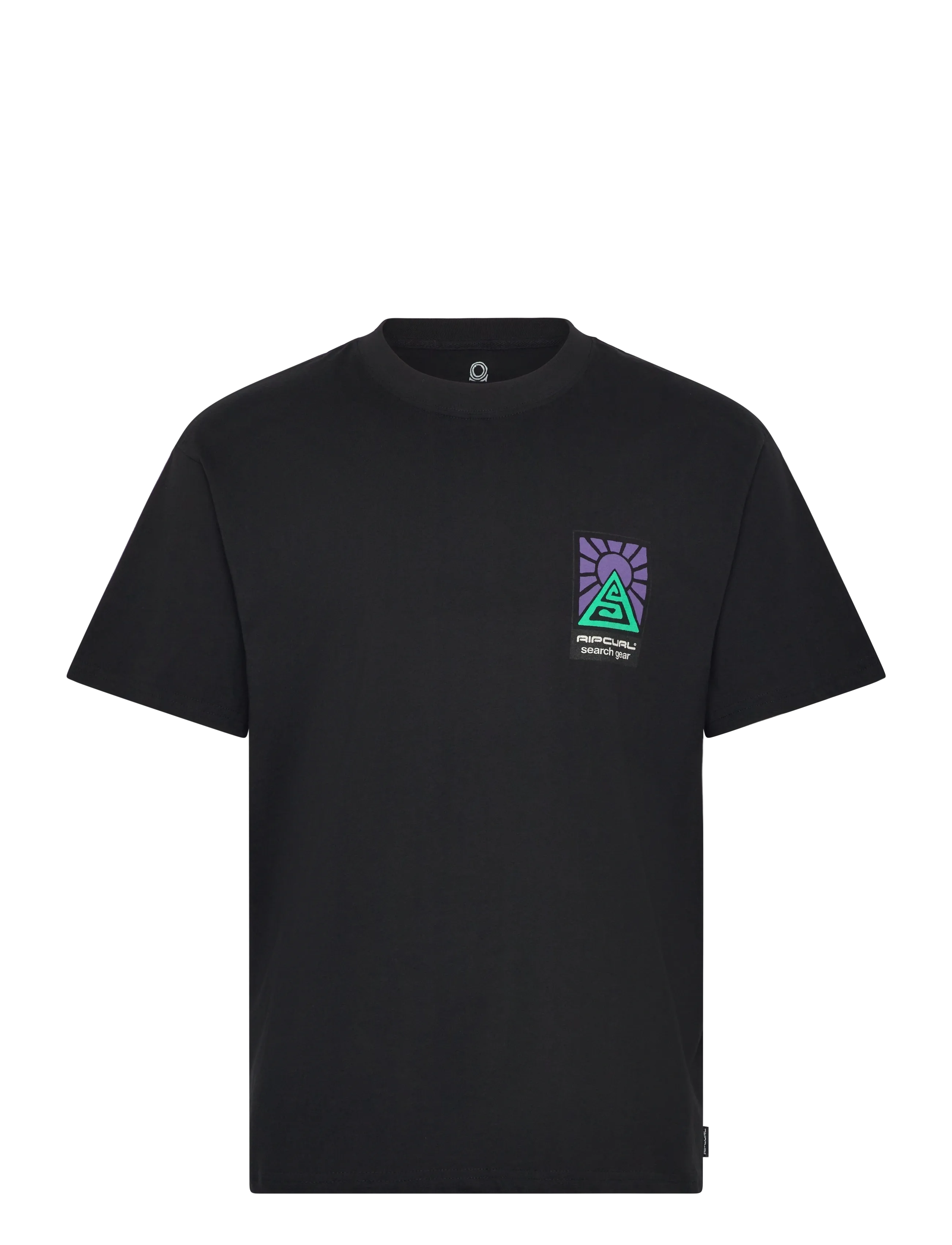 Rip Curl SEARCH DAWN TEE - T-särgid - BLACK / black