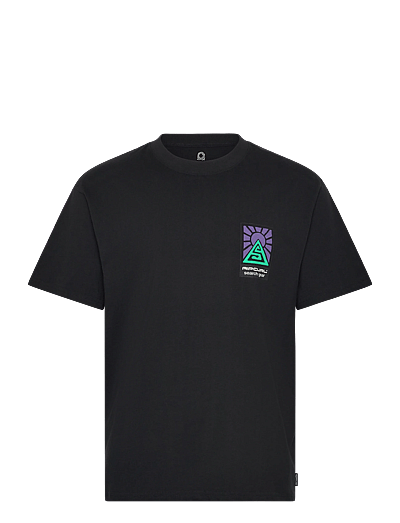 Rip Curl SEARCH DAWN TEE - Short-sleeved t-shirts - BLACK / black